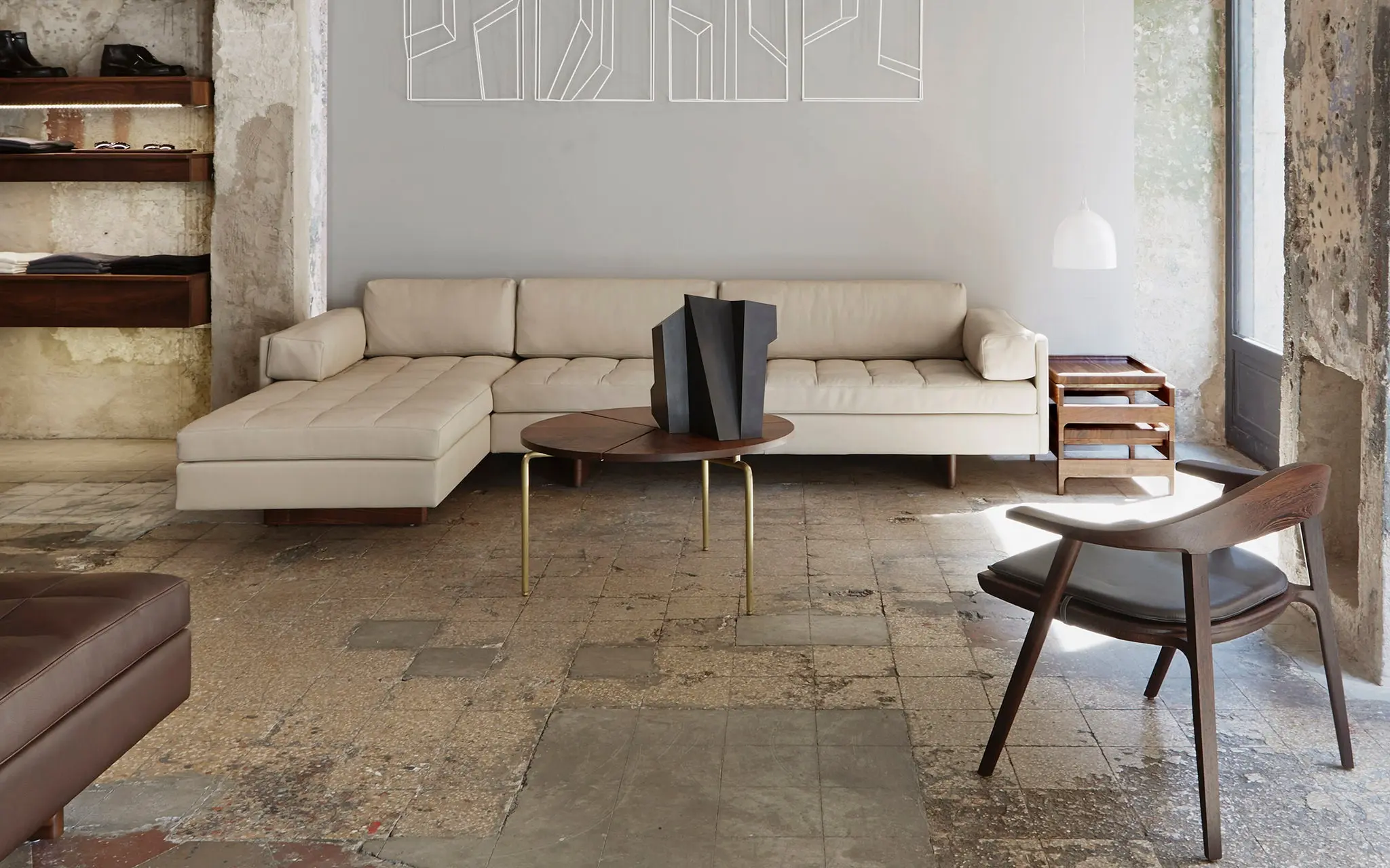 BassamFellows - Asymmetric Sofa