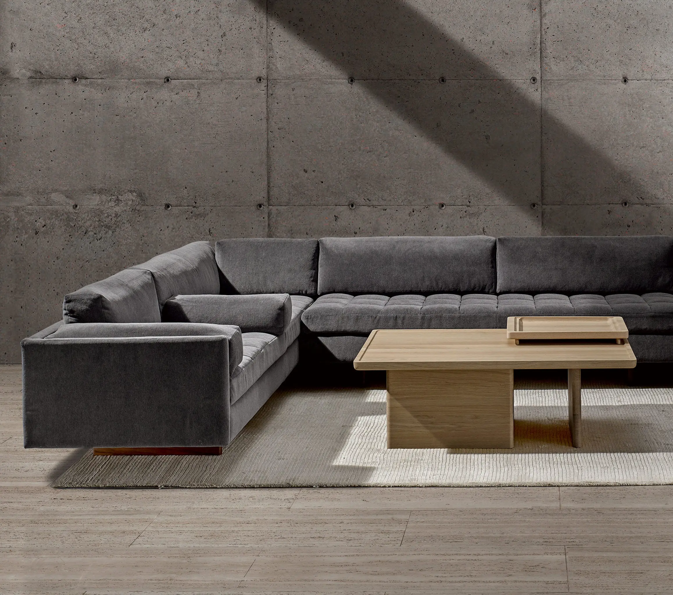 BassamFellows - Asymmetric Sofa