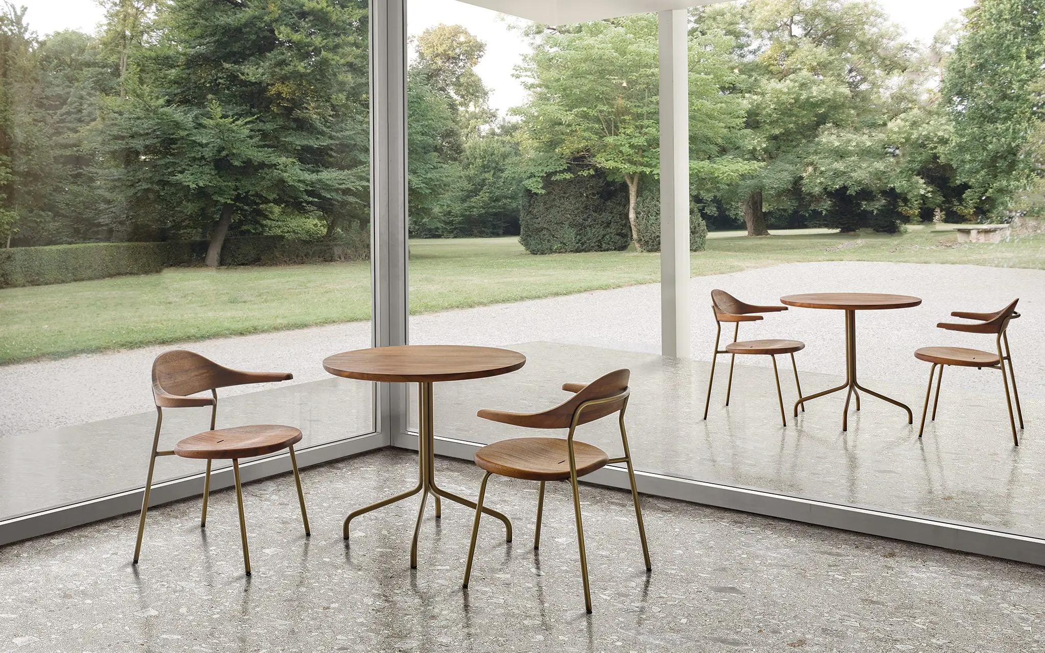 BassamFellows - Bicorn Table