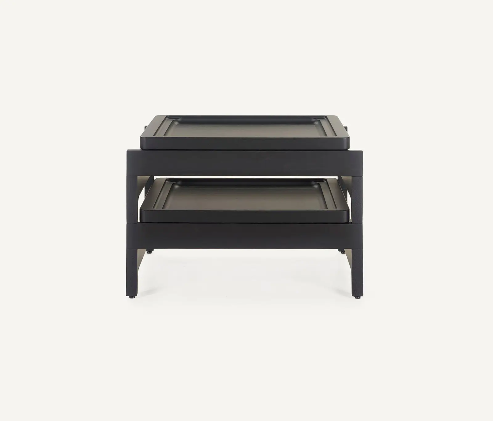BassamFellows - Tray Rack Side Table