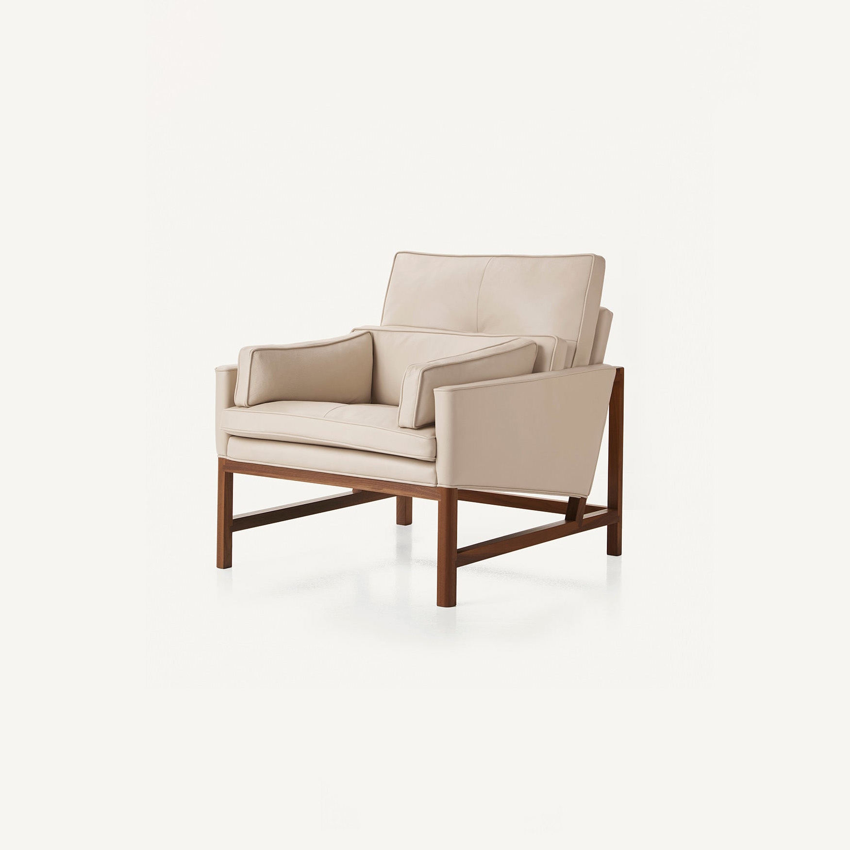 Wood Frame Lounge Chair