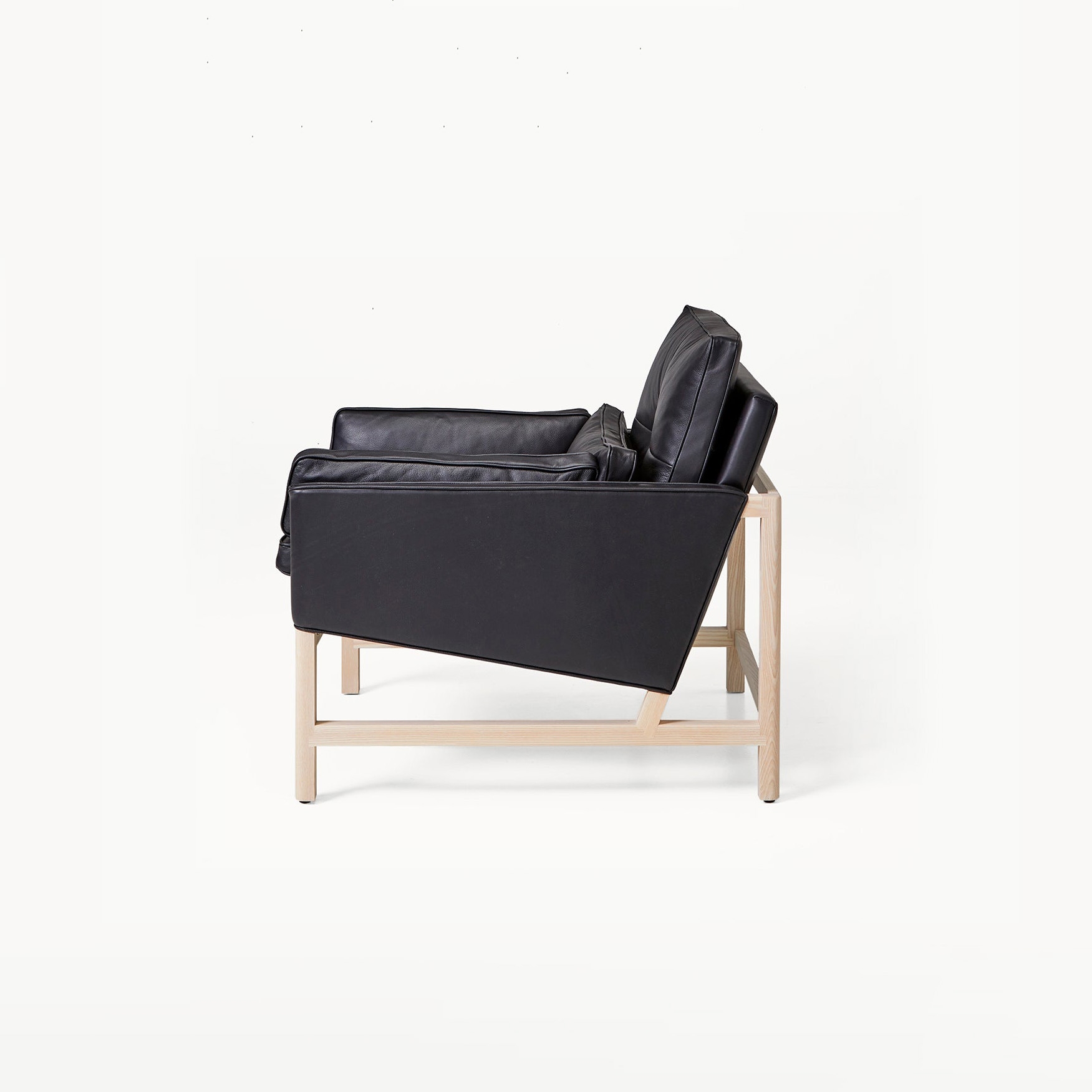 Wood Frame Lounge Chair