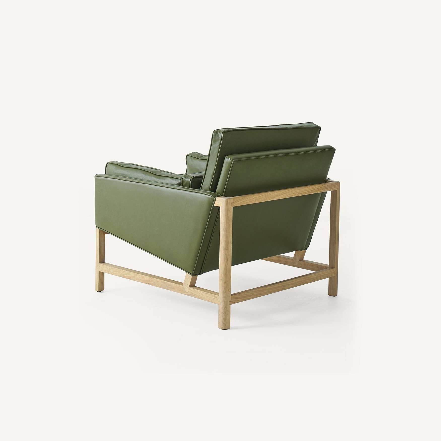 Wood Frame Lounge Chair