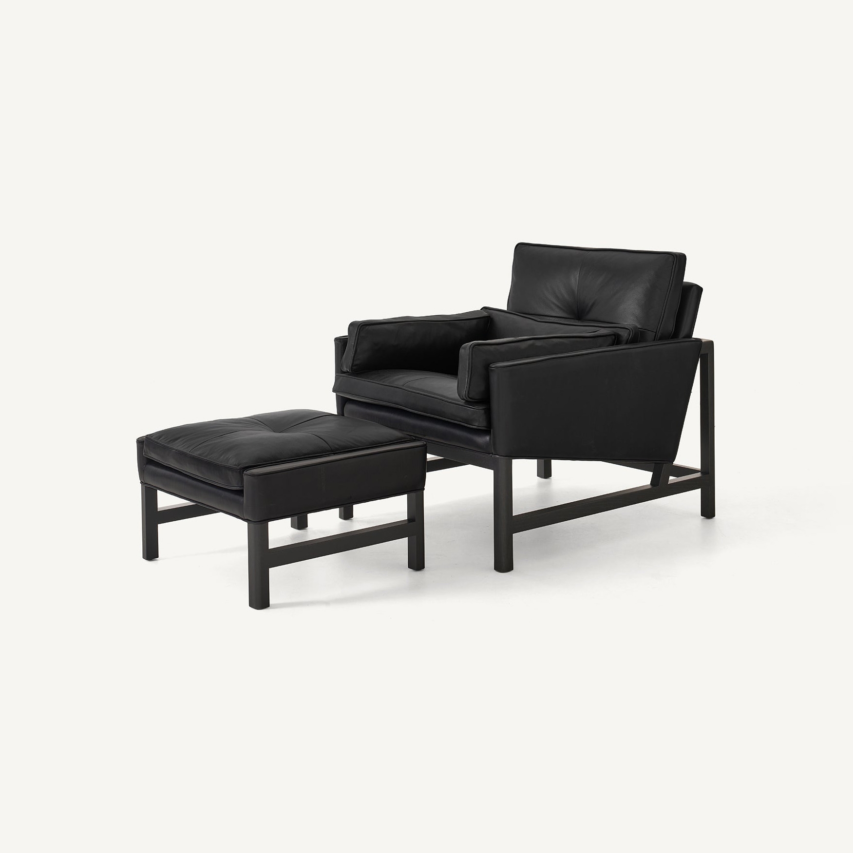Wood Frame Lounge Chair