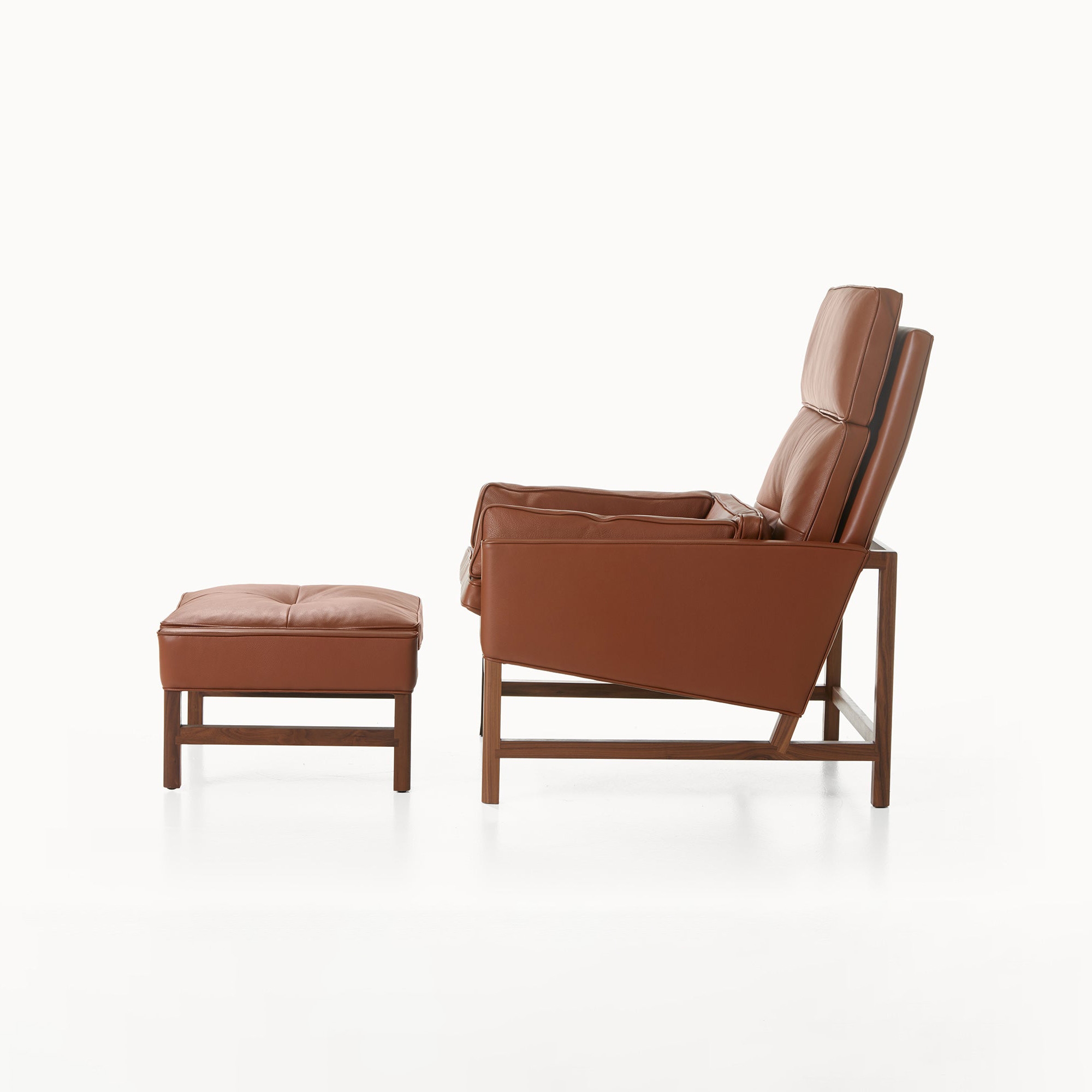 Display product Wood Frame Lounge Chair from manufacturer BassamFellows