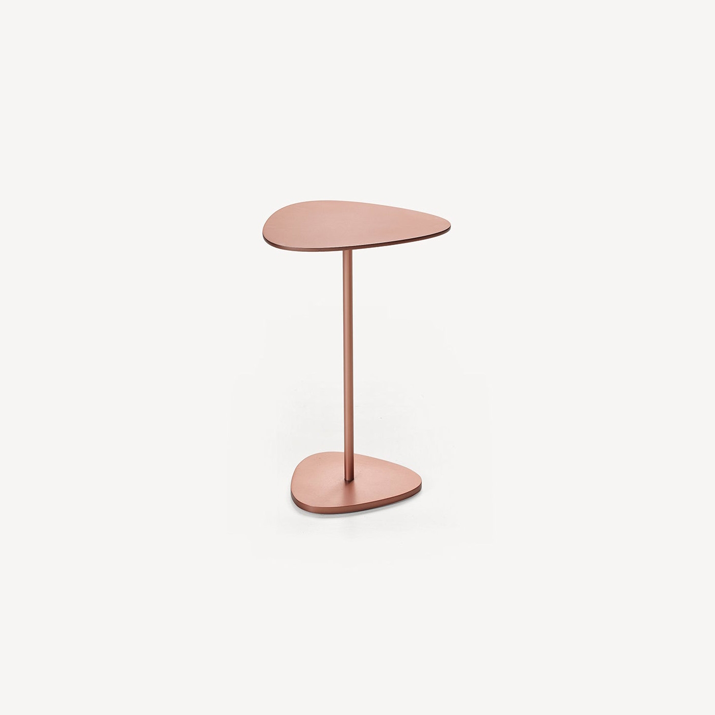 Display product Trigon Pedestal Side Table from manufacturer BassamFellows
