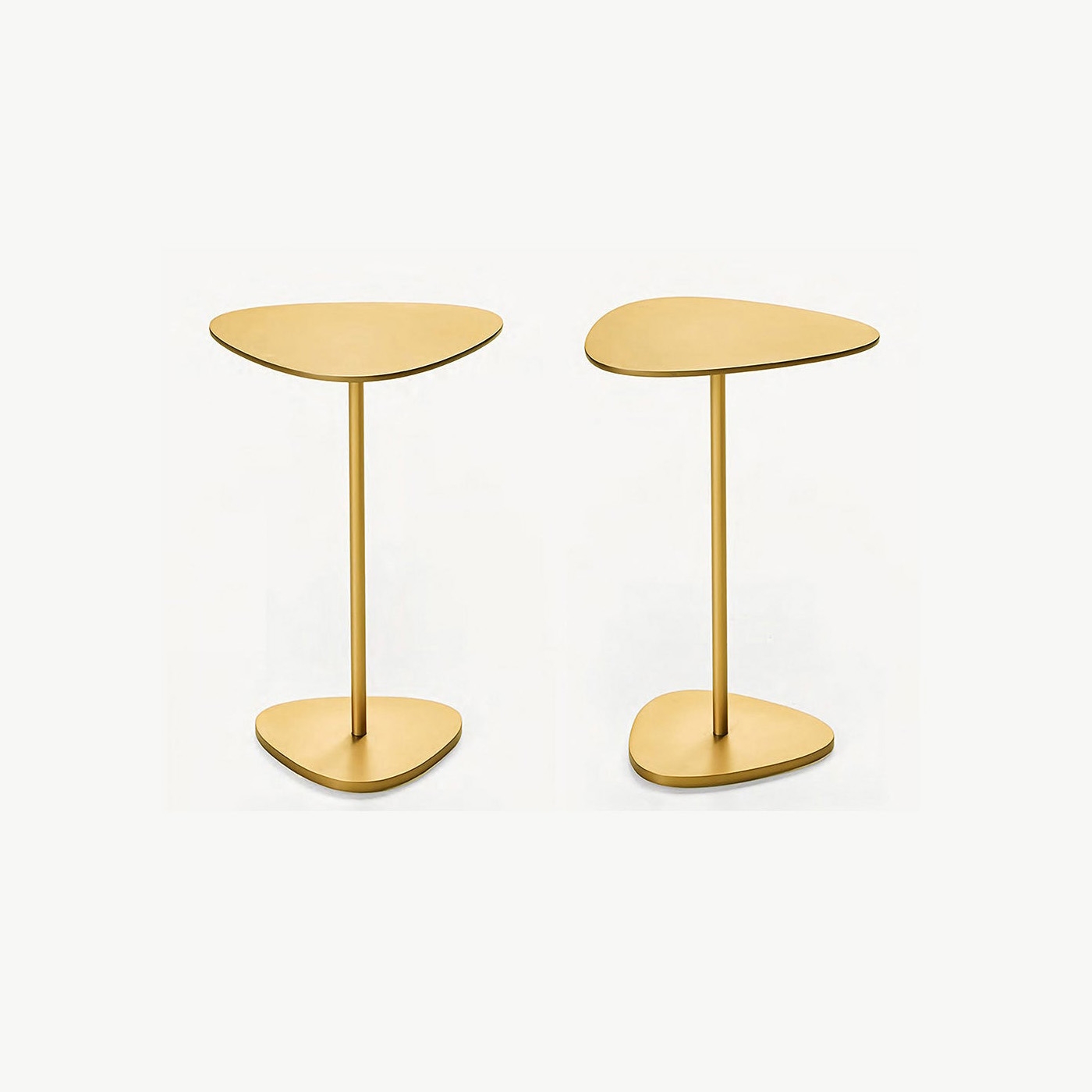 Trigon Pedestal Side Table