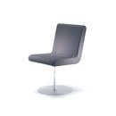 Display product BOOMERANG round  base swivel chair from manufacturer IXC.