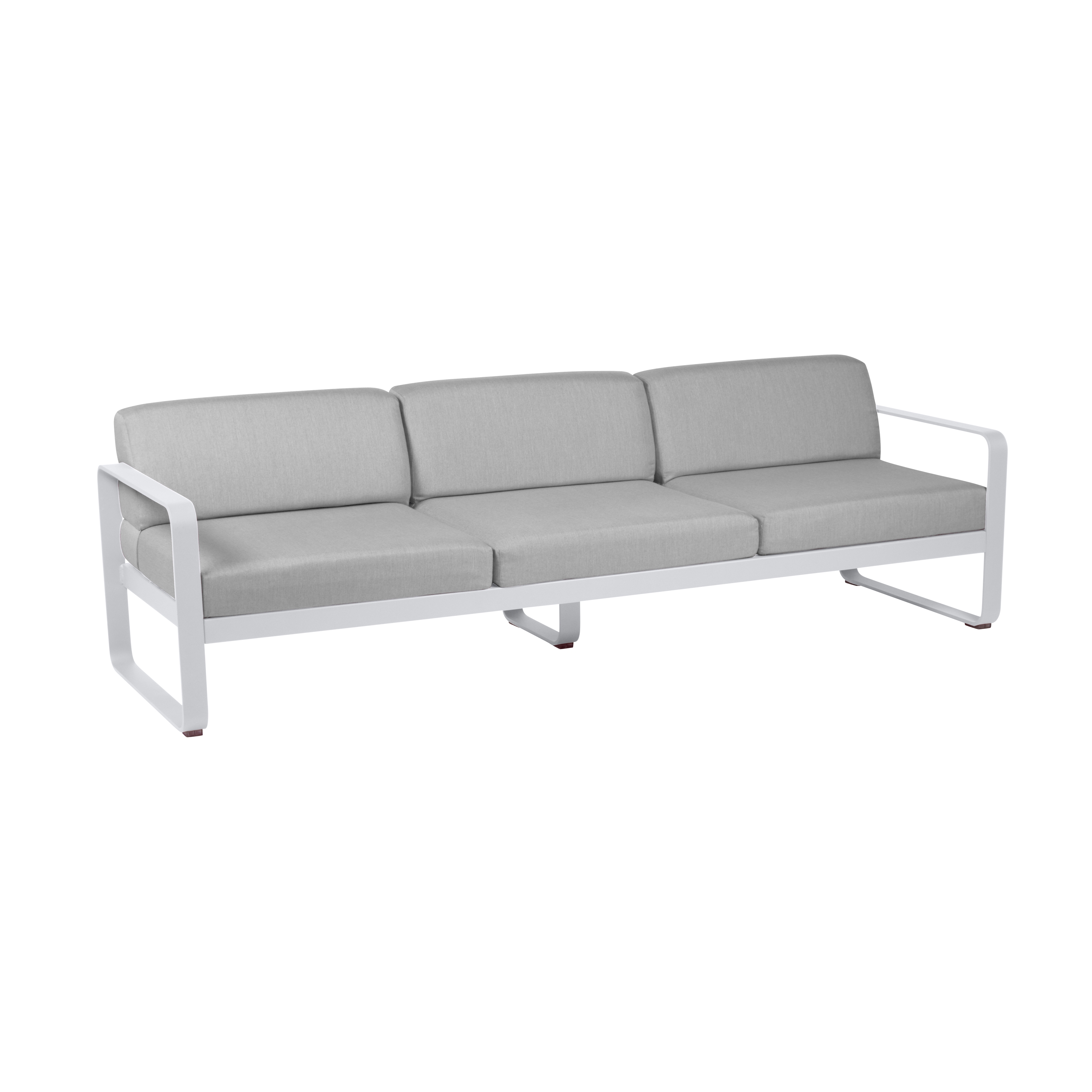 Bellevie | 3-Seater Sofa – Flannel Grey Cushions
