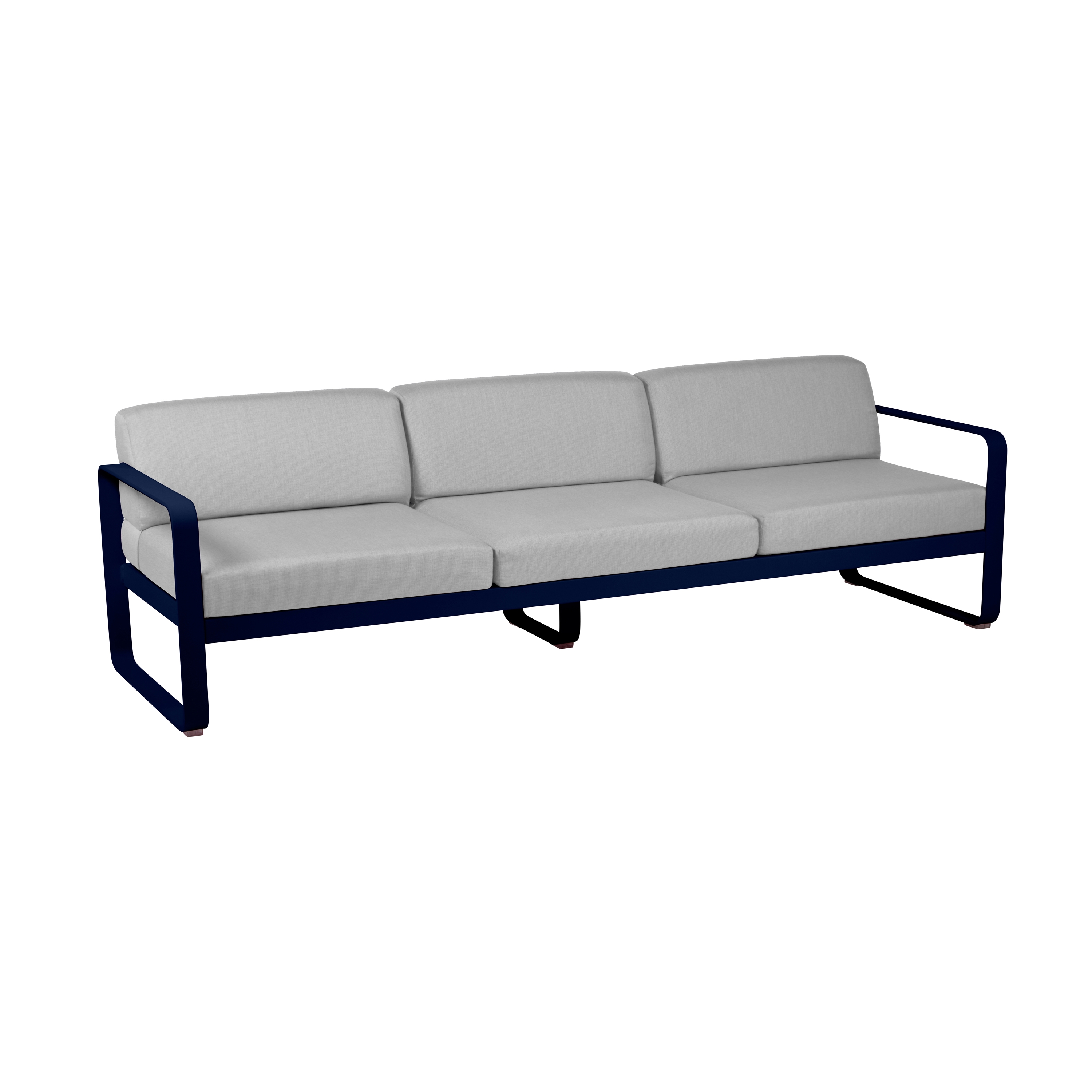 Bellevie | 3-Seater Sofa – Flannel Grey Cushions