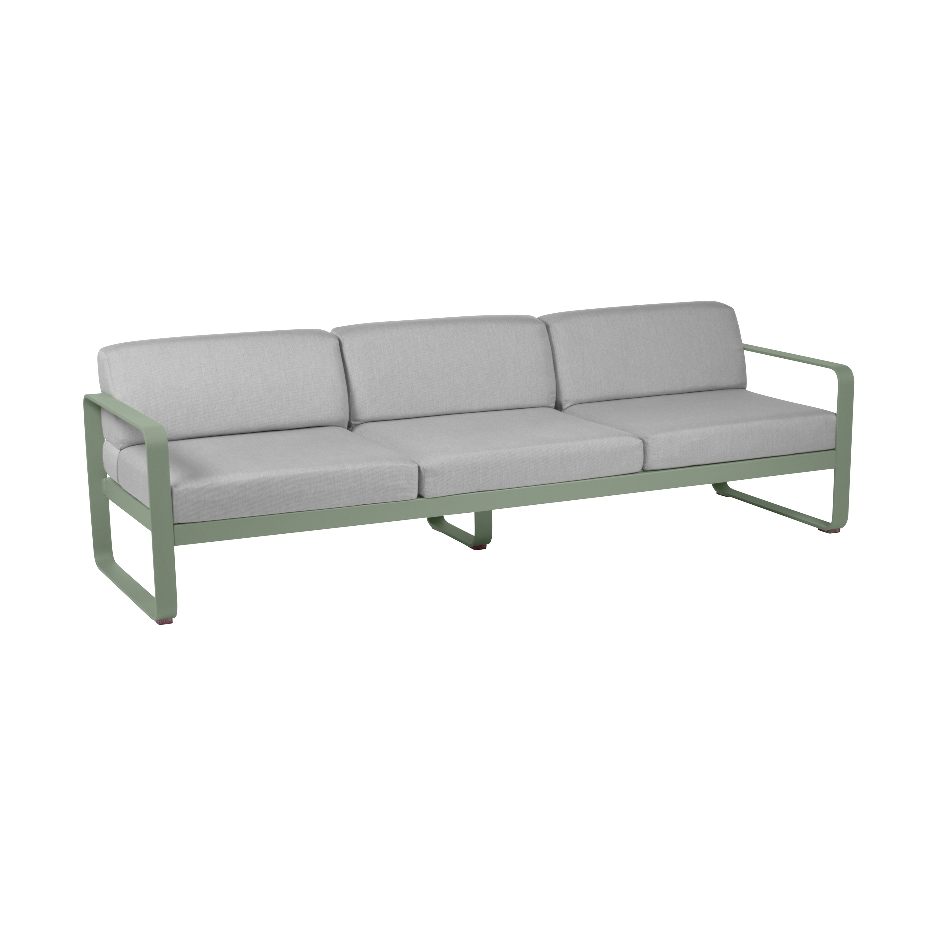 Mostra il prodotto Bellevie | 3-Seater Sofa – Flannel Grey Cushions del produttore FERMOB