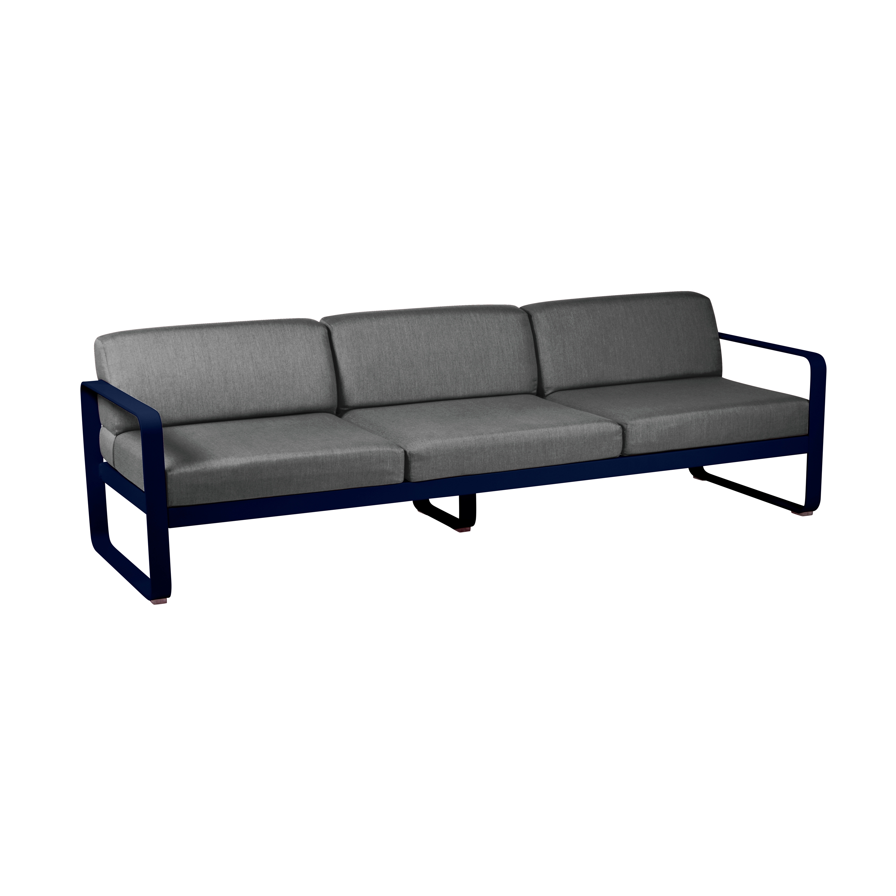 Bellevie | 3-Seater Sofa – Graphite Cushions