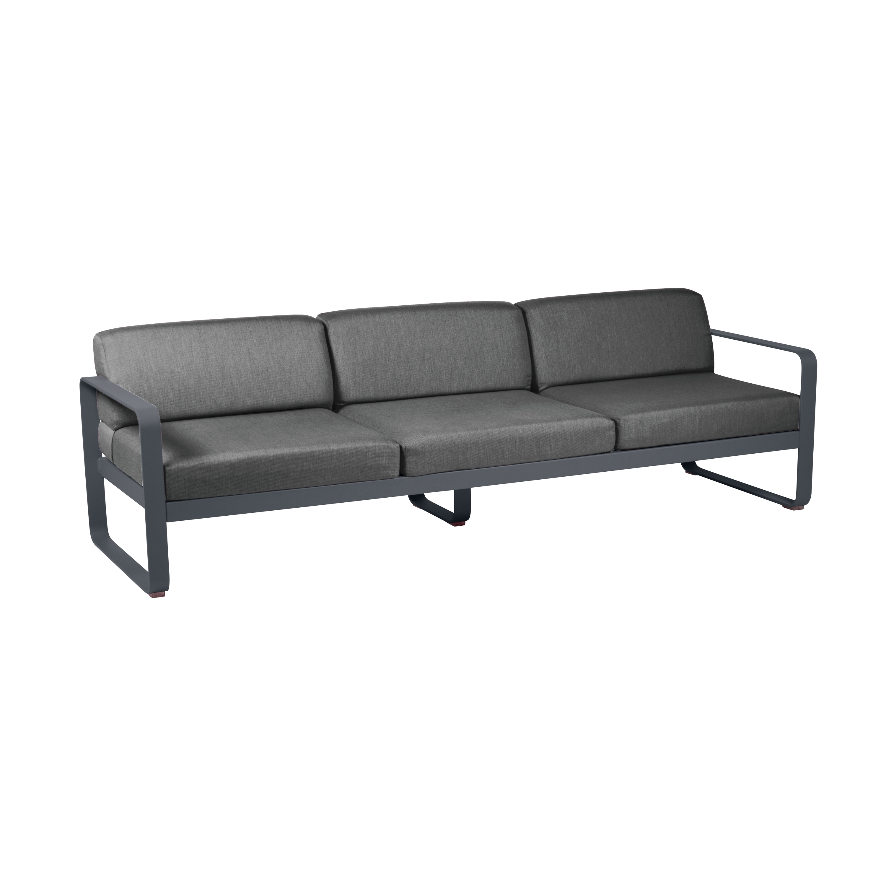 Display product Bellevie | 3-Seater Sofa – Graphite Cushions from manufacturer FERMOB
