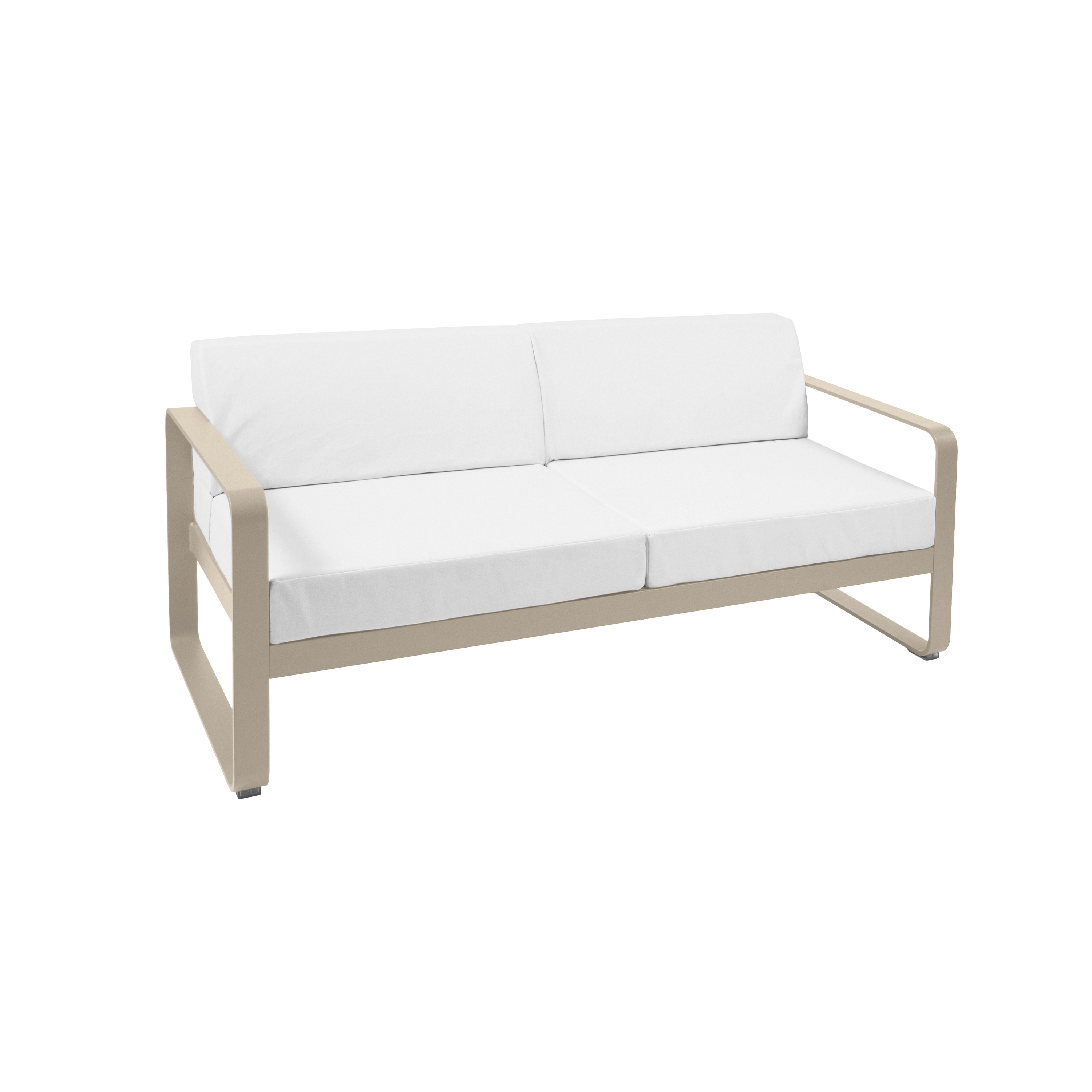 Bellevie | 2-Seater Sofa – Off-White Cushions