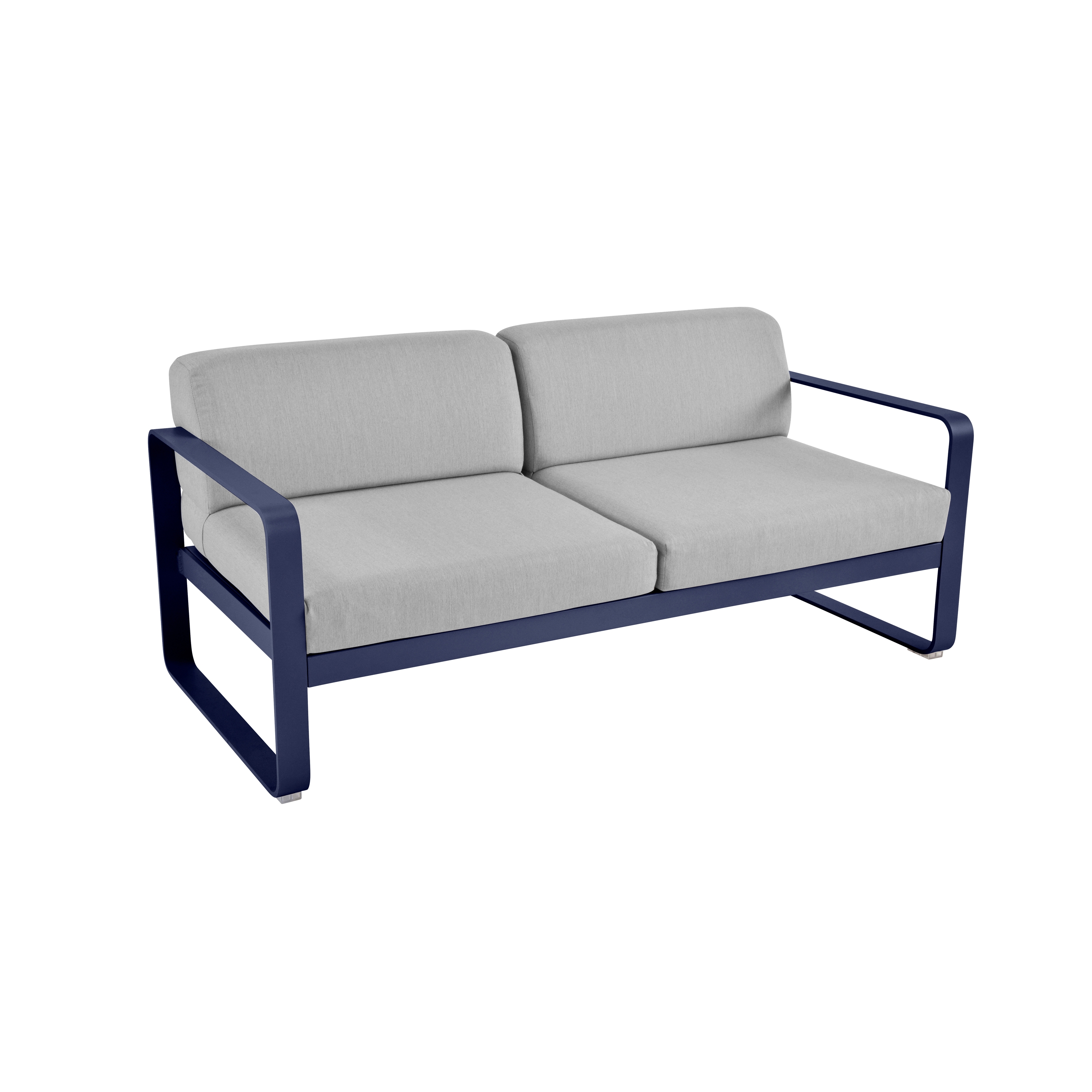 Bellevie | 2-Seater Sofa – Flannel Grey Cushions