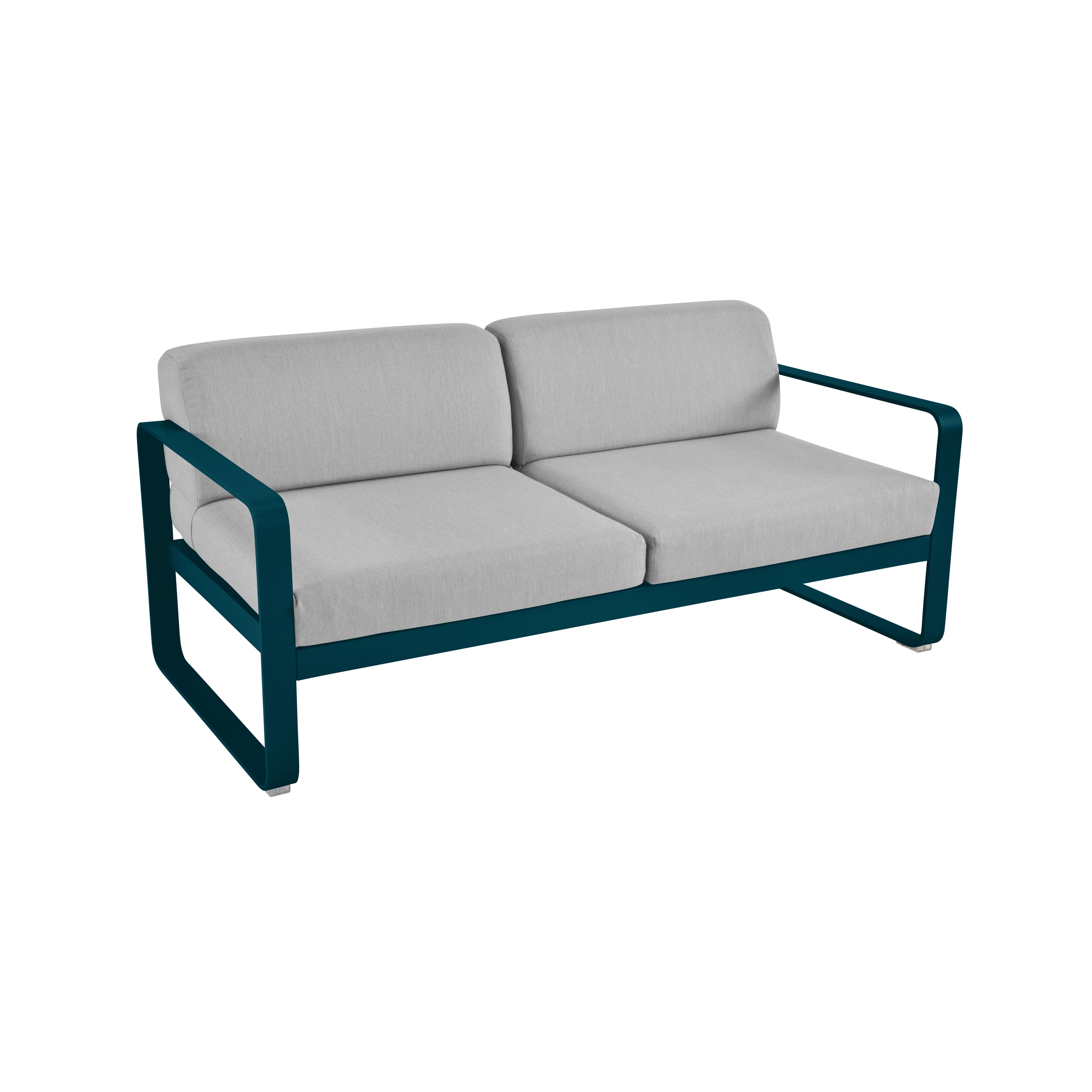 Bellevie | 2-Seater Sofa – Flannel Grey Cushions
