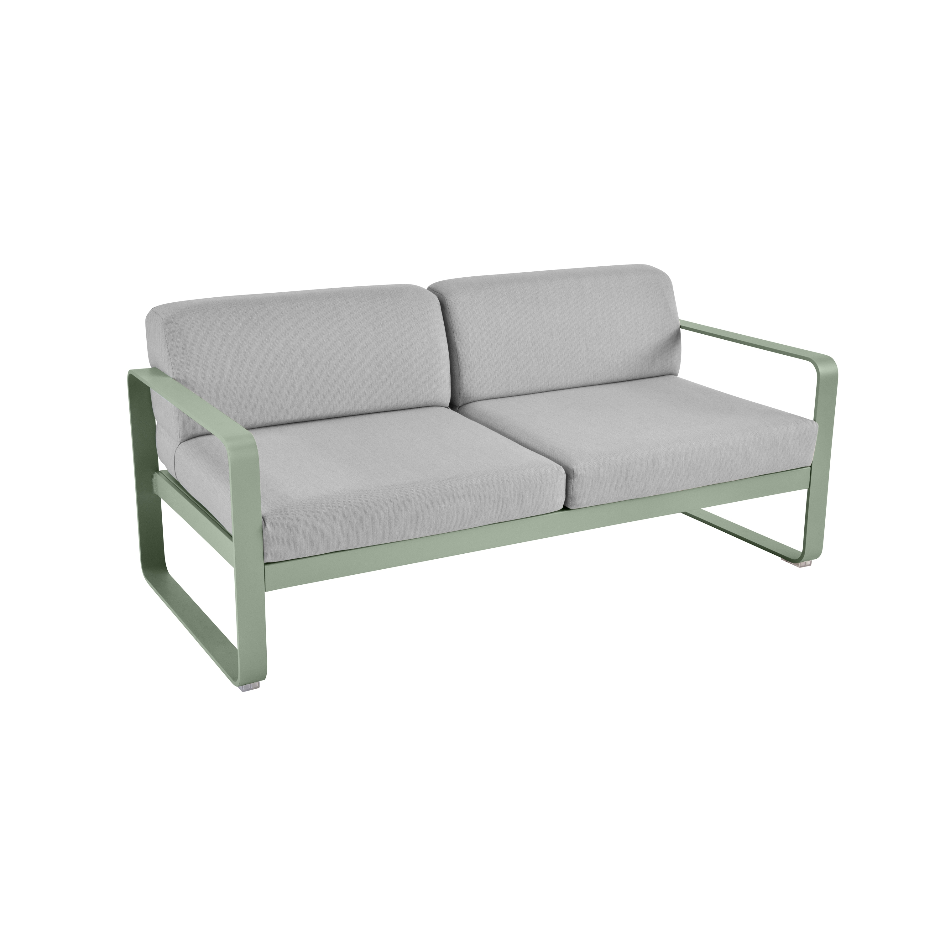 Mostra il prodotto Bellevie | 2-Seater Sofa – Flannel Grey Cushions del produttore FERMOB