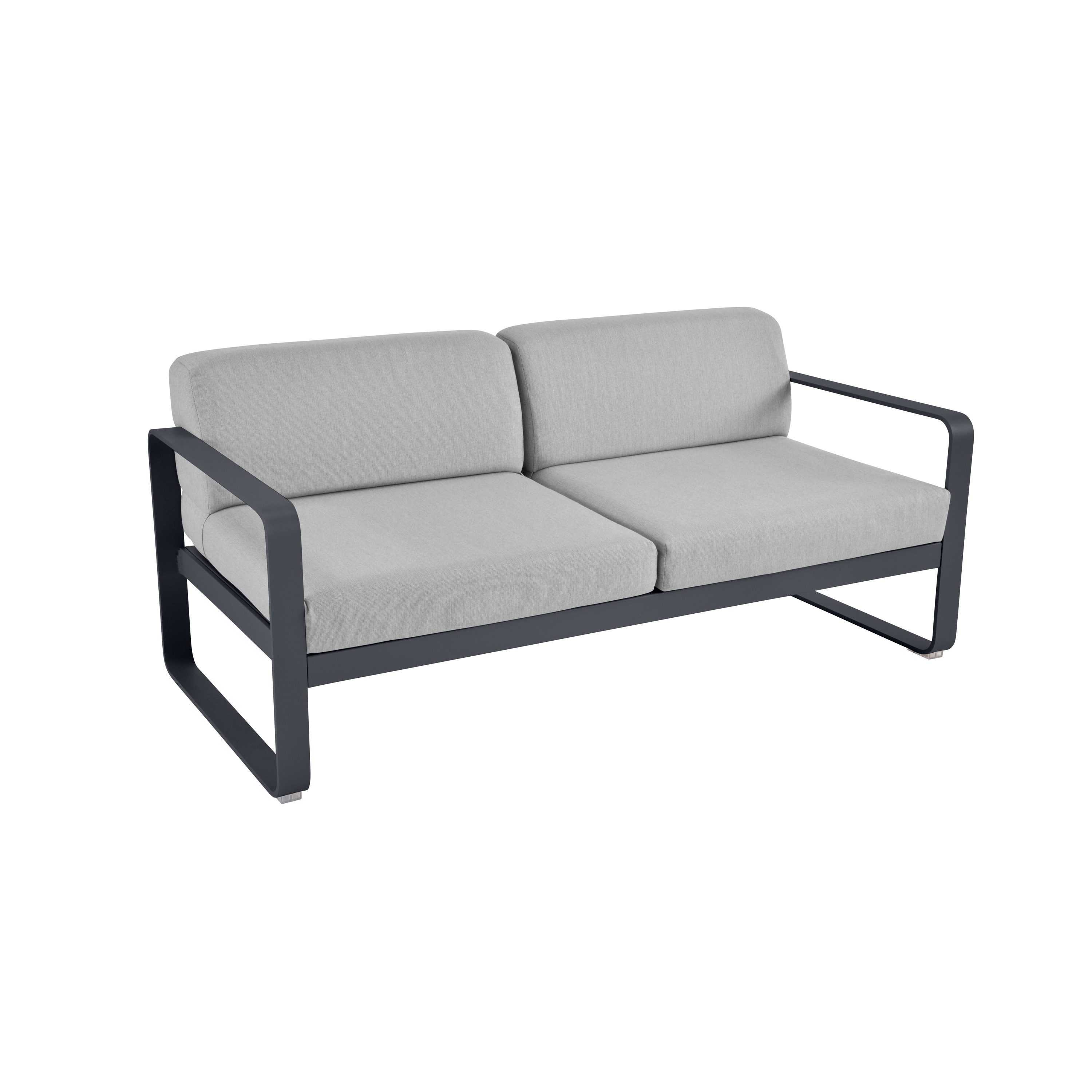 Bellevie | 2-Seater Sofa – Flannel Grey Cushions