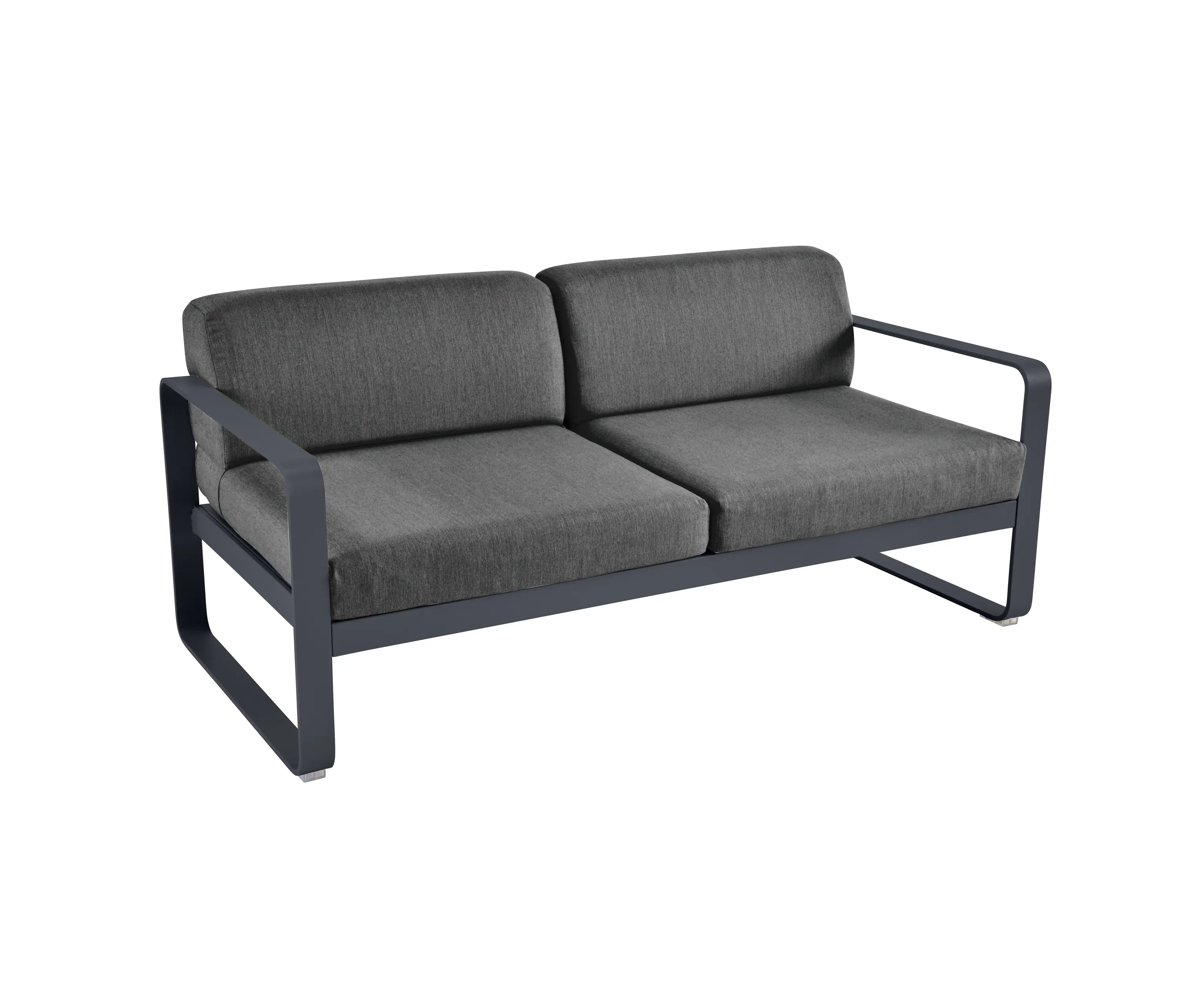 FERMOB - Bellevie | 2-Seater Sofa – Graphite Cushions