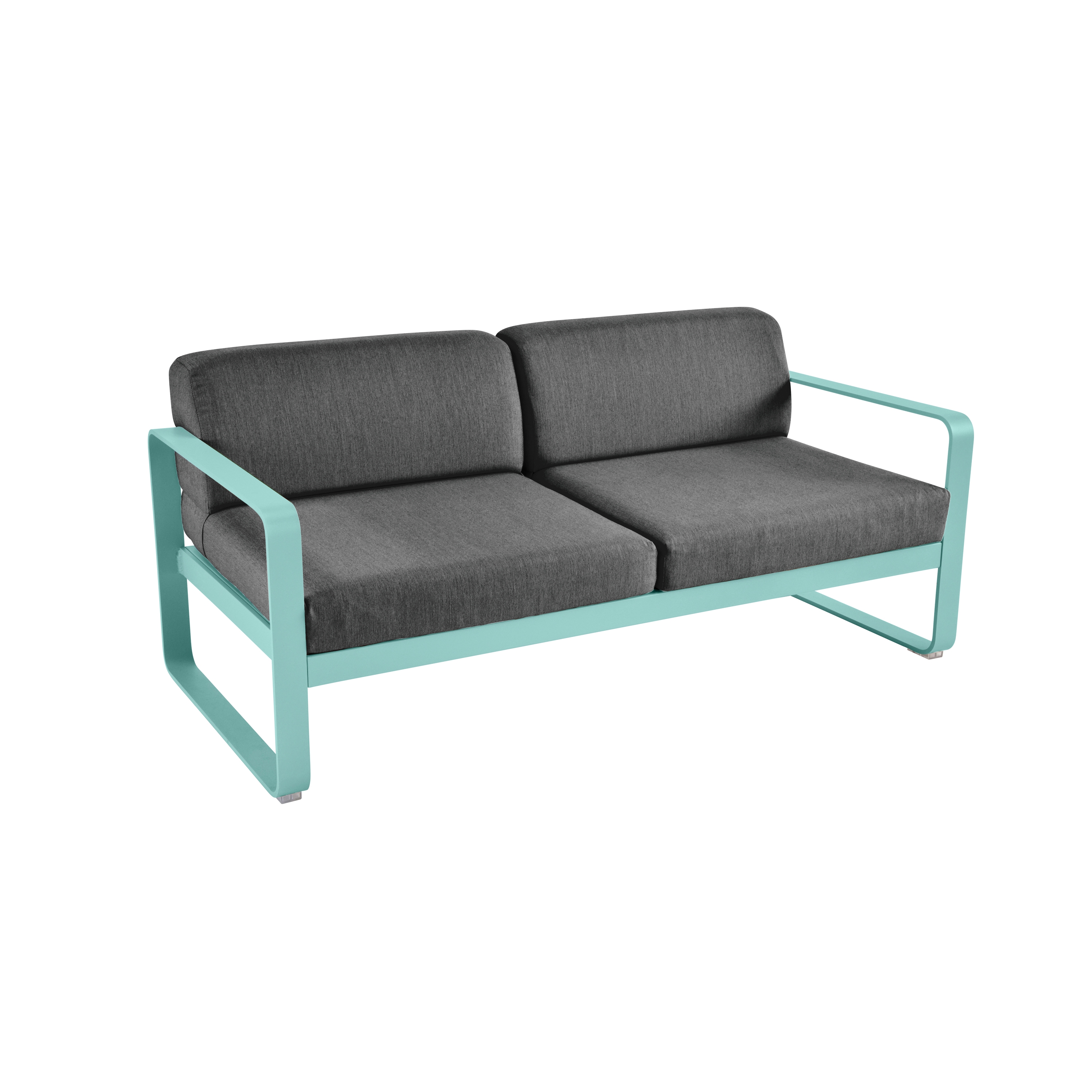 Bellevie | 2-Seater Sofa – Graphite Cushions