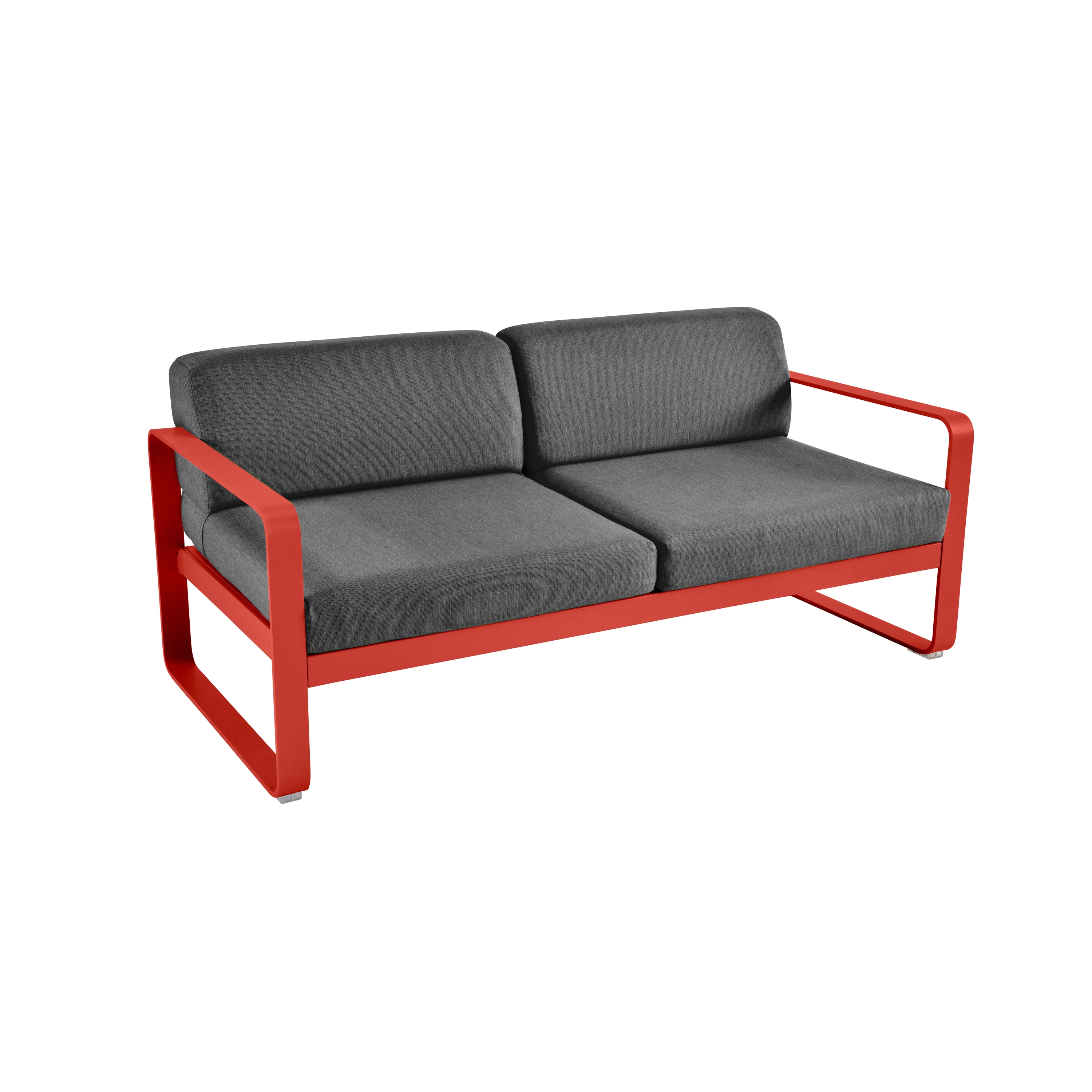Bellevie | 2-Seater Sofa – Graphite Cushions