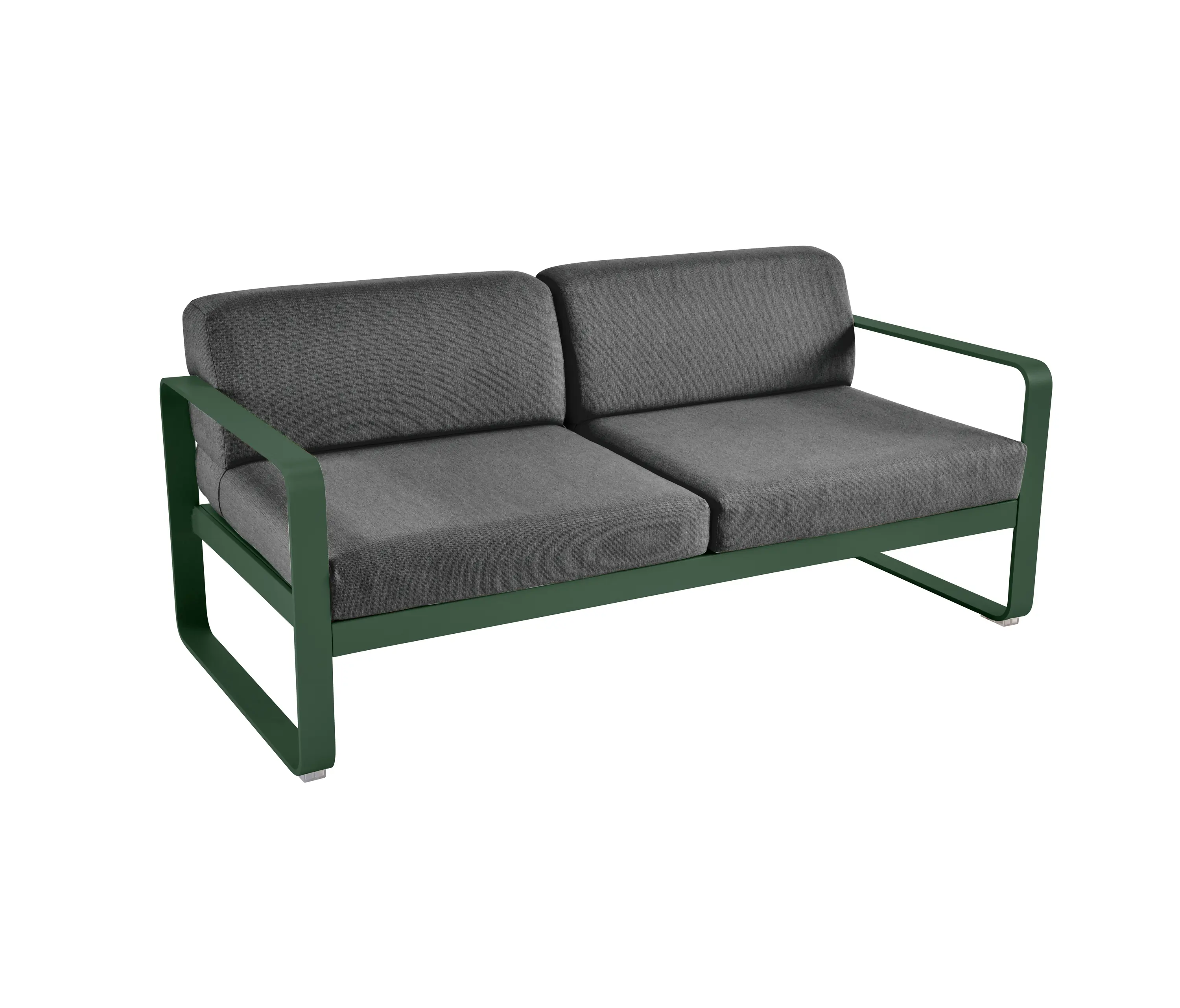 FERMOB - Bellevie | 2-Seater Sofa – Graphite Cushions