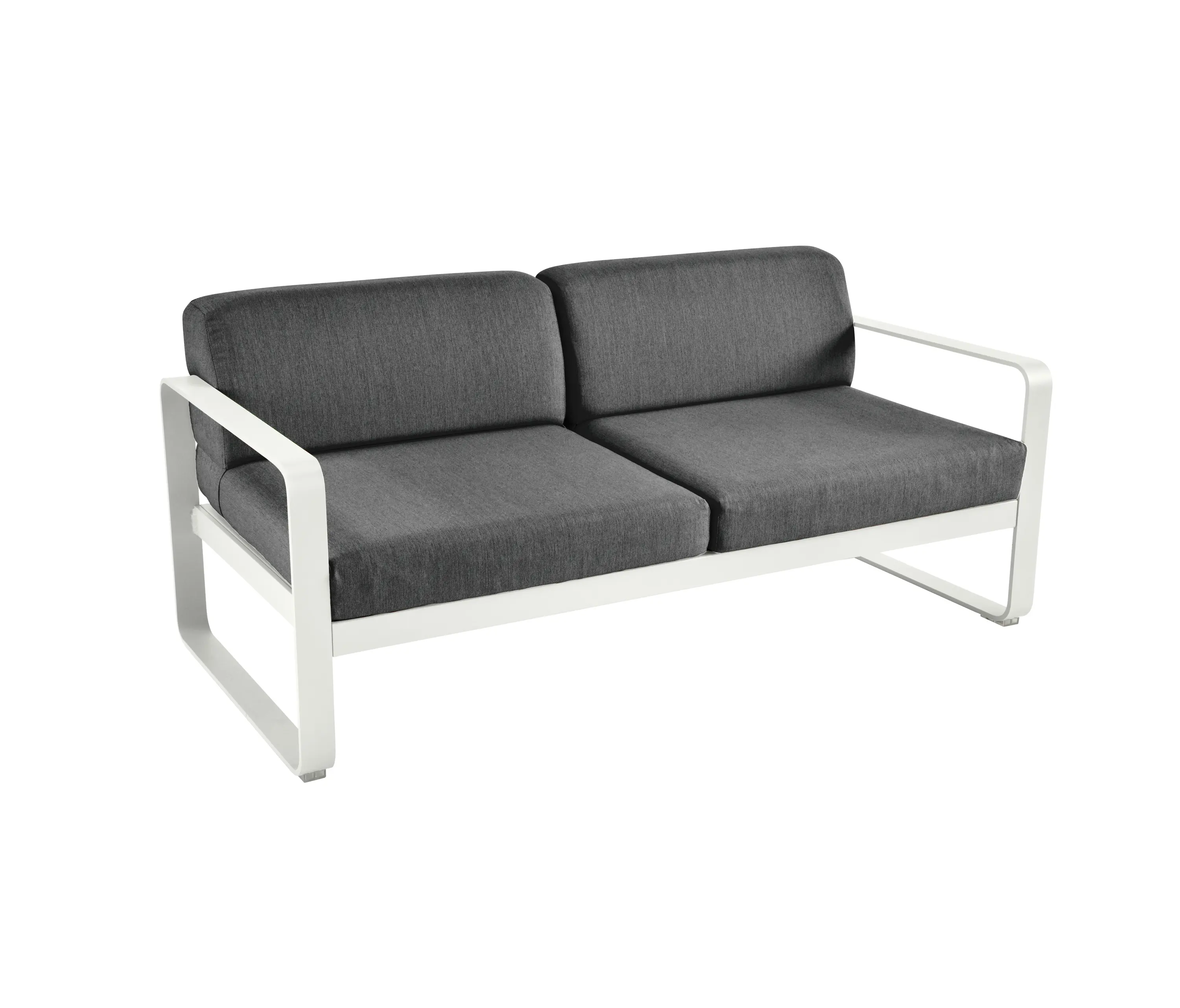 FERMOB - Bellevie | 2-Seater Sofa – Graphite Cushions