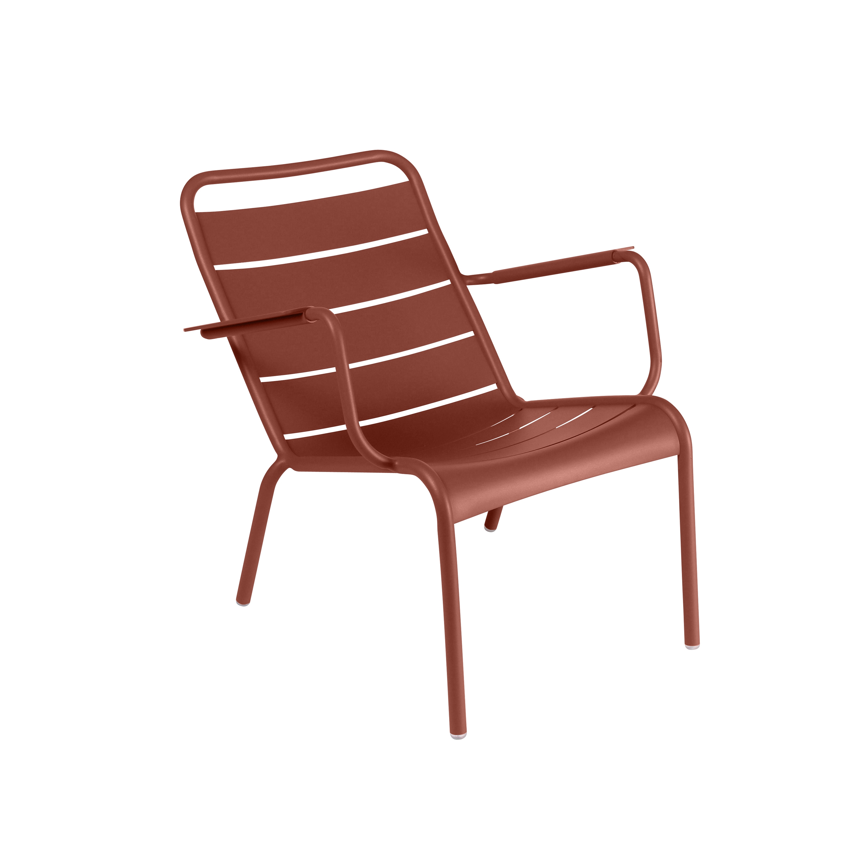 Display product Luxembourg Acier | Steel Low Armchair from manufacturer FERMOB