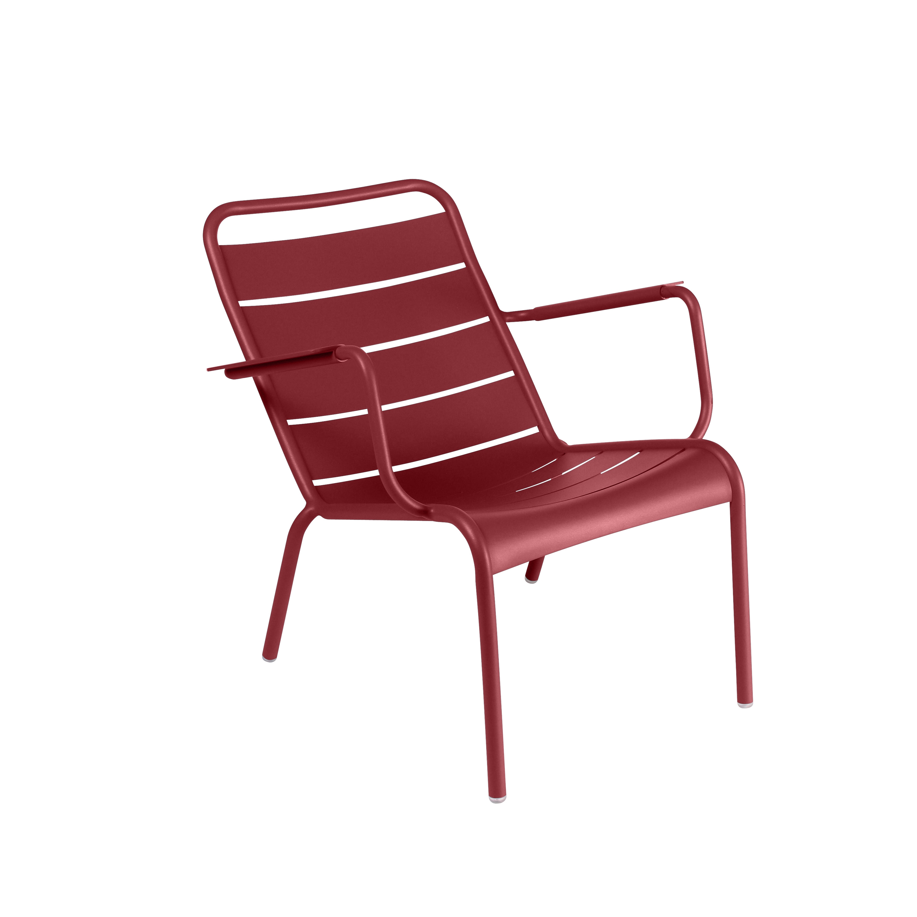 Display product Luxembourg Acier | Steel Low Armchair from manufacturer FERMOB
