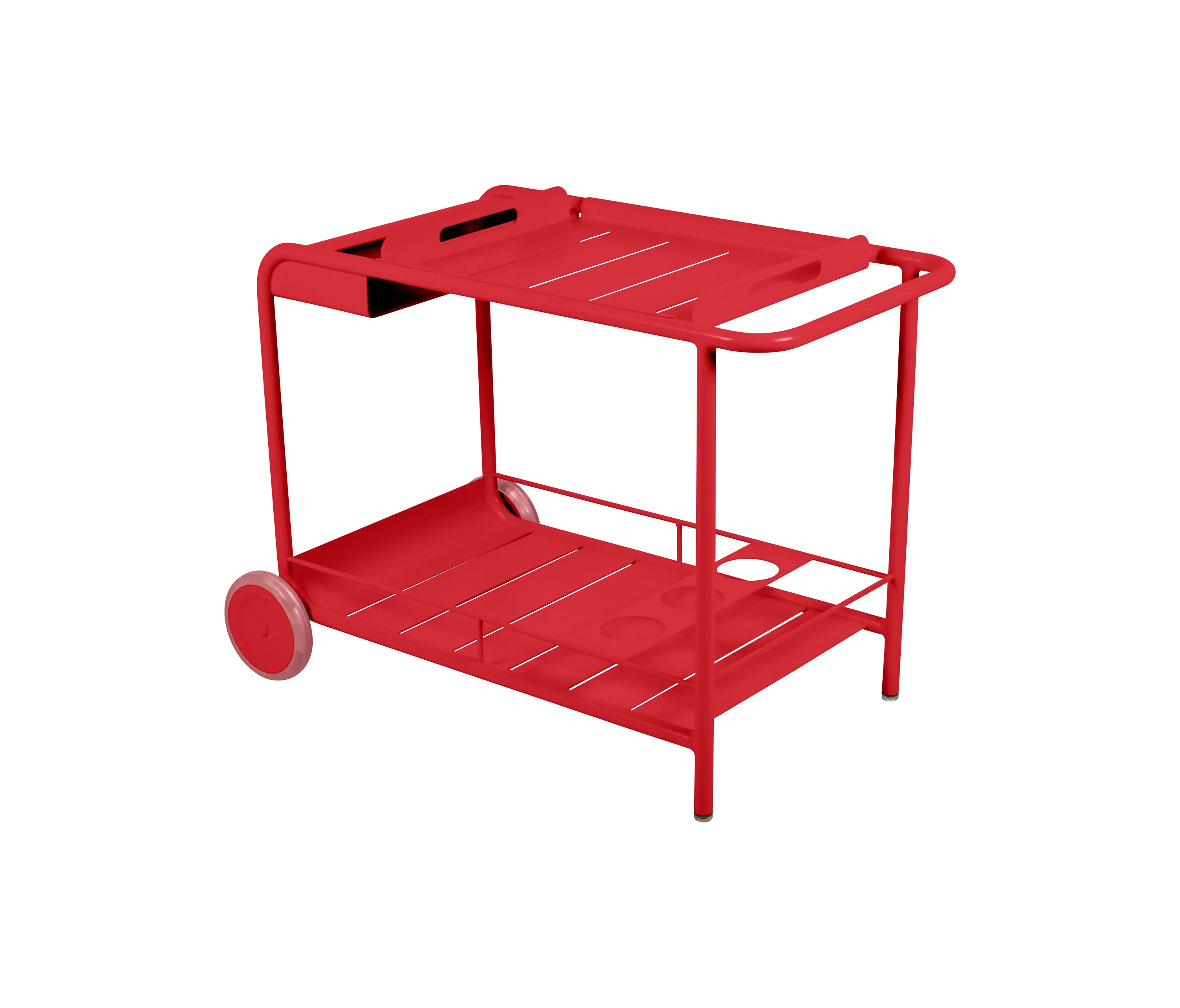 FERMOB - Luxembourg | Side Table / Bar With Wheels