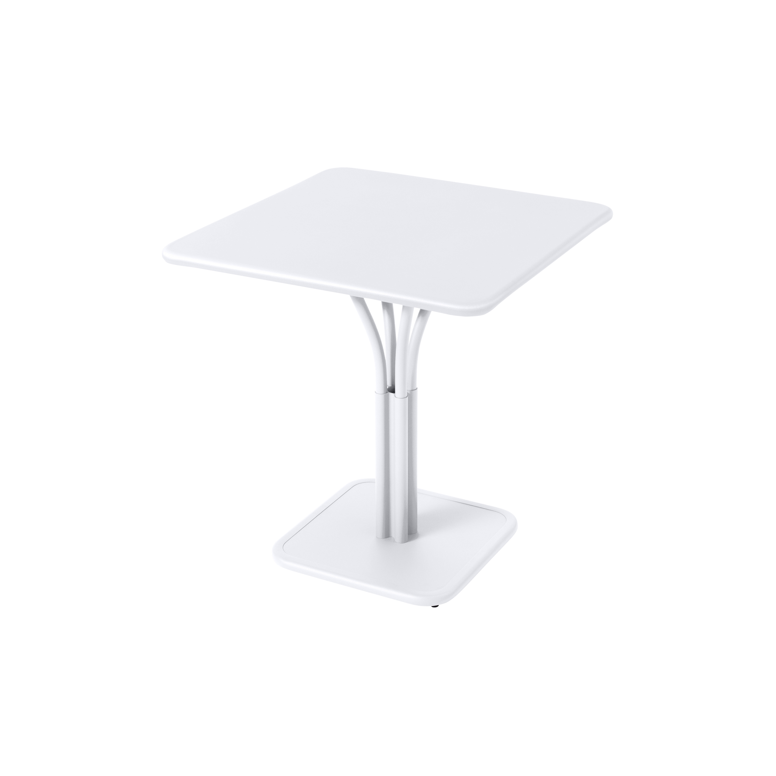 Luxembourg | Pedestal Table 71 x 71 cm With Solid Top