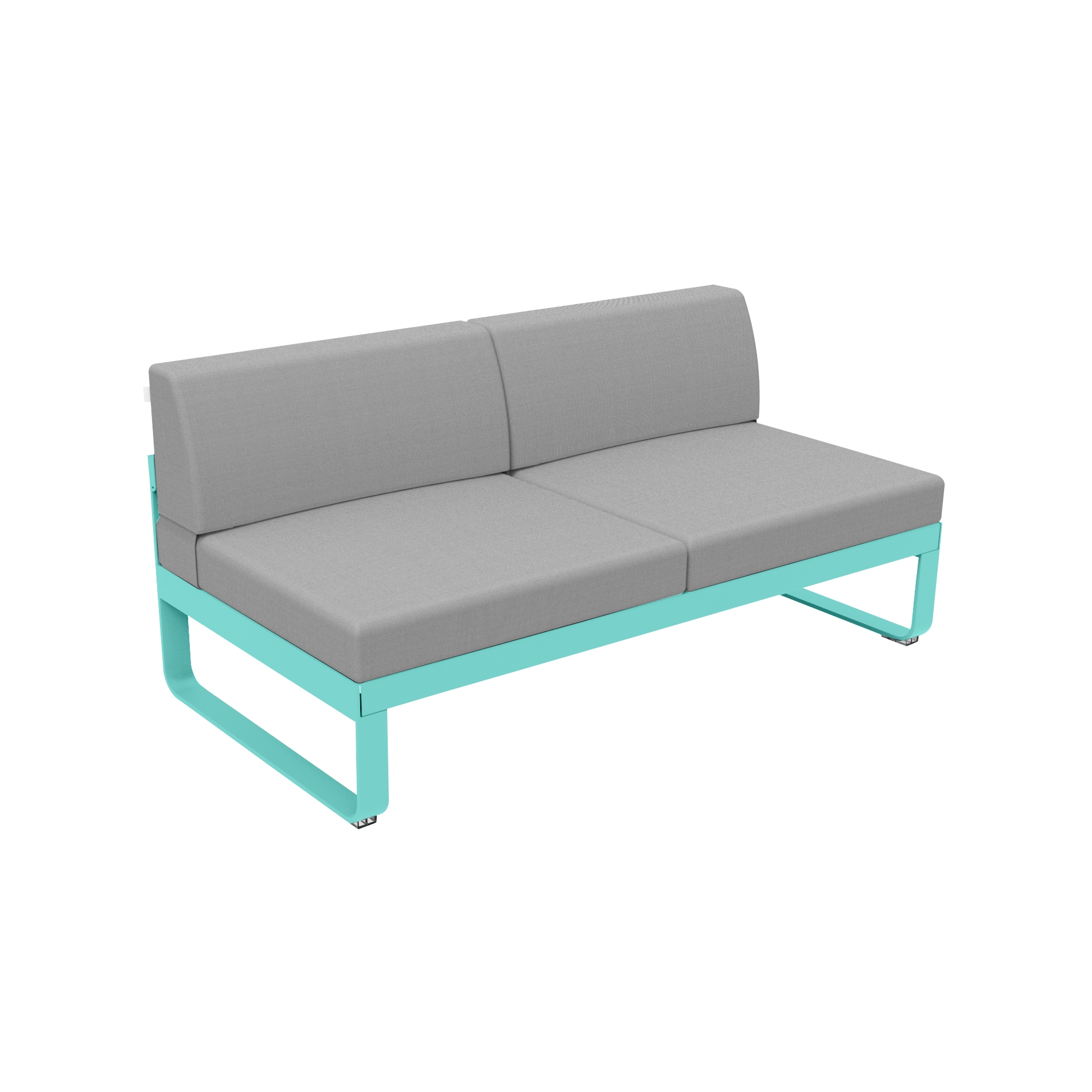Display product Bellevie | Lounge 2-Seater Central Module from manufacturer FERMOB