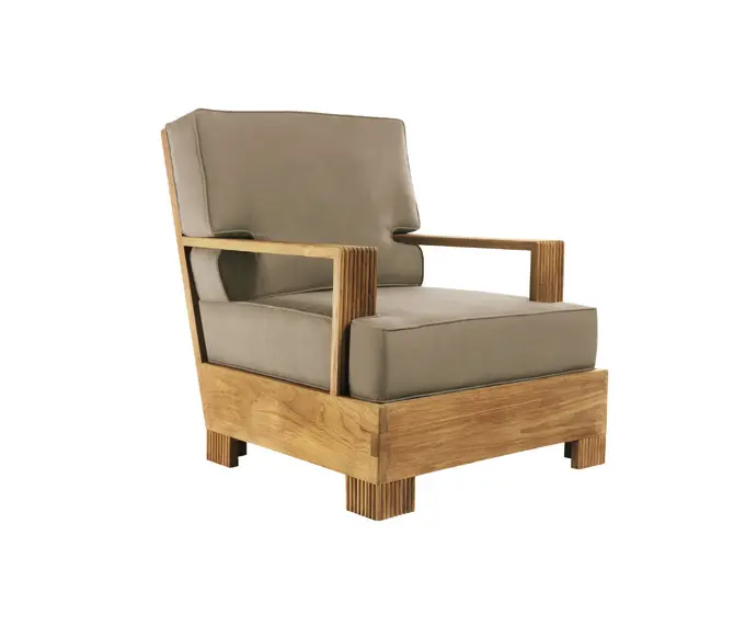Sutherland - 3203 Reeded Lounge Chair