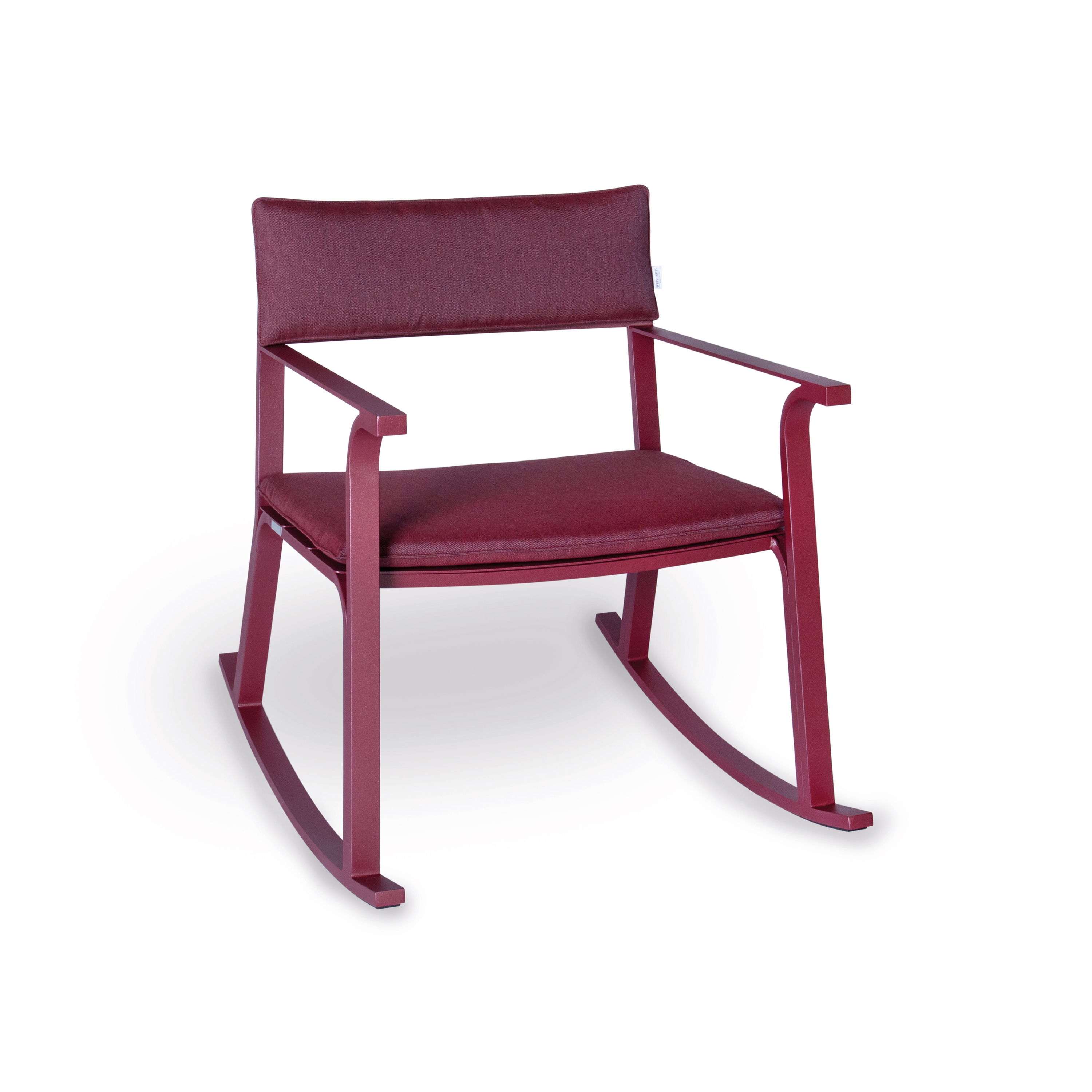 Afficher le produit Flow Rocking Chair with seat and back cushion du fabricant Weishäupl