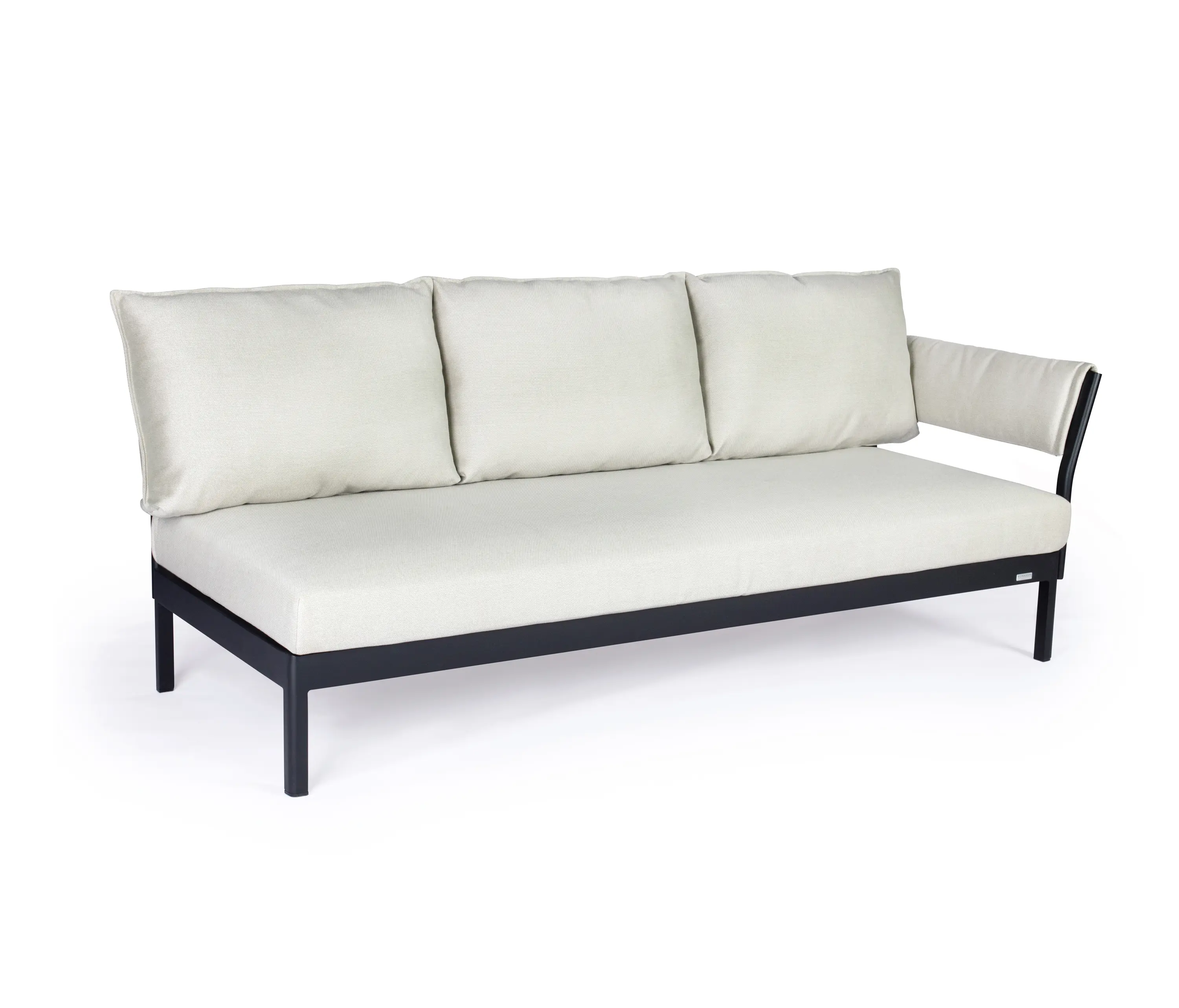 Weishäupl - Minu 3-Seater Element with 3-Seater Back- and Armrest right