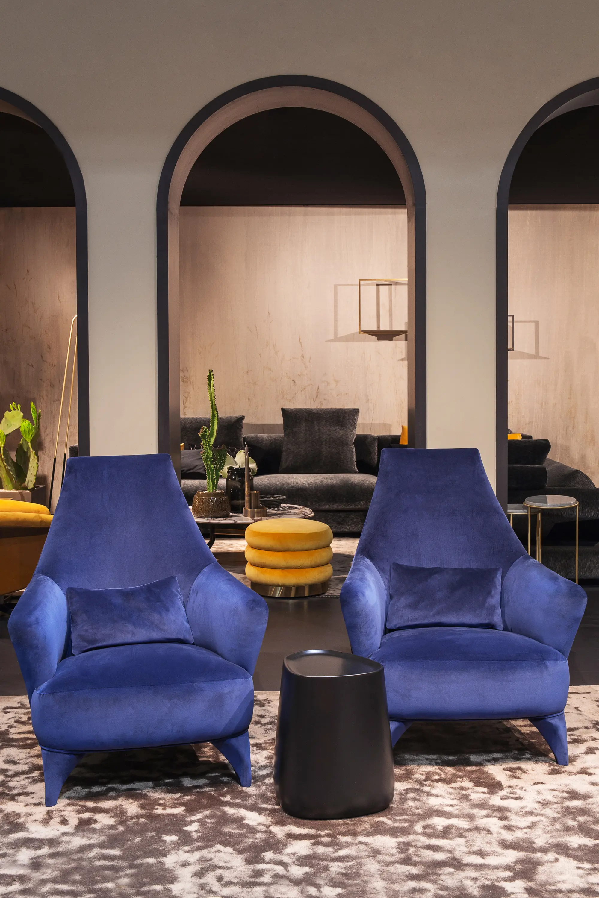 Vibieffe - 1950 Atmosfera Fauteuil bas, fauteuil haut