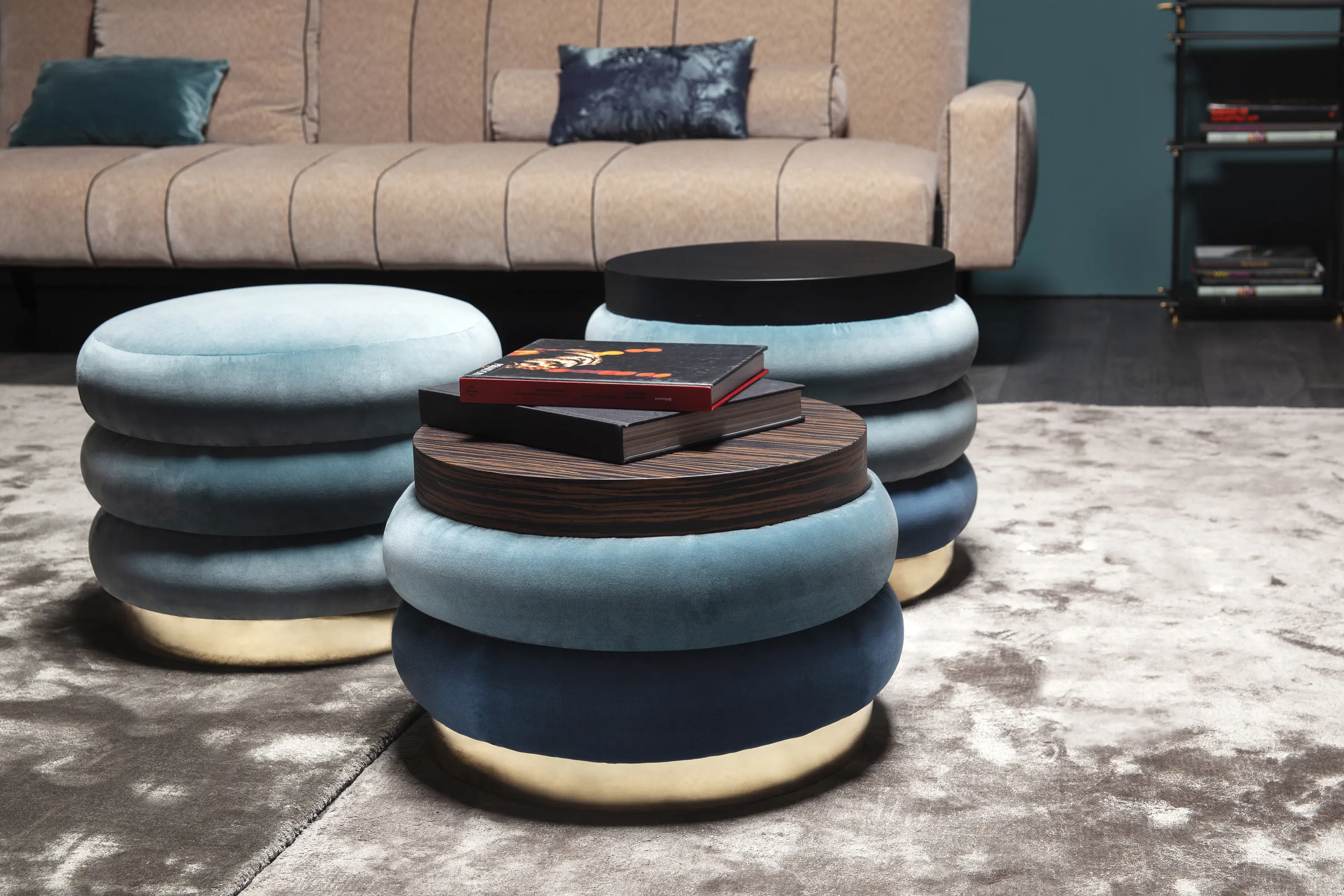 Vibieffe - 9235 Chignon Small table, ottoman