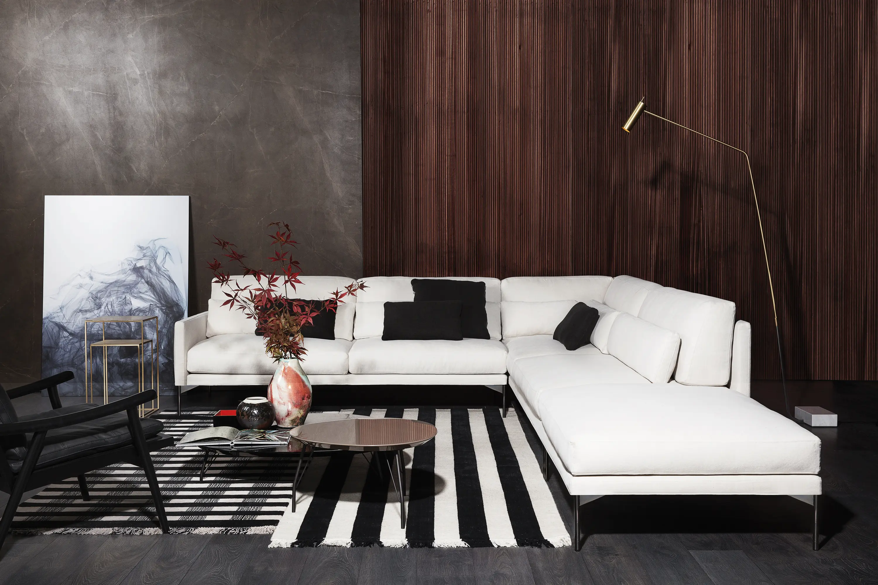 Vibieffe - 110 Modern Sofa