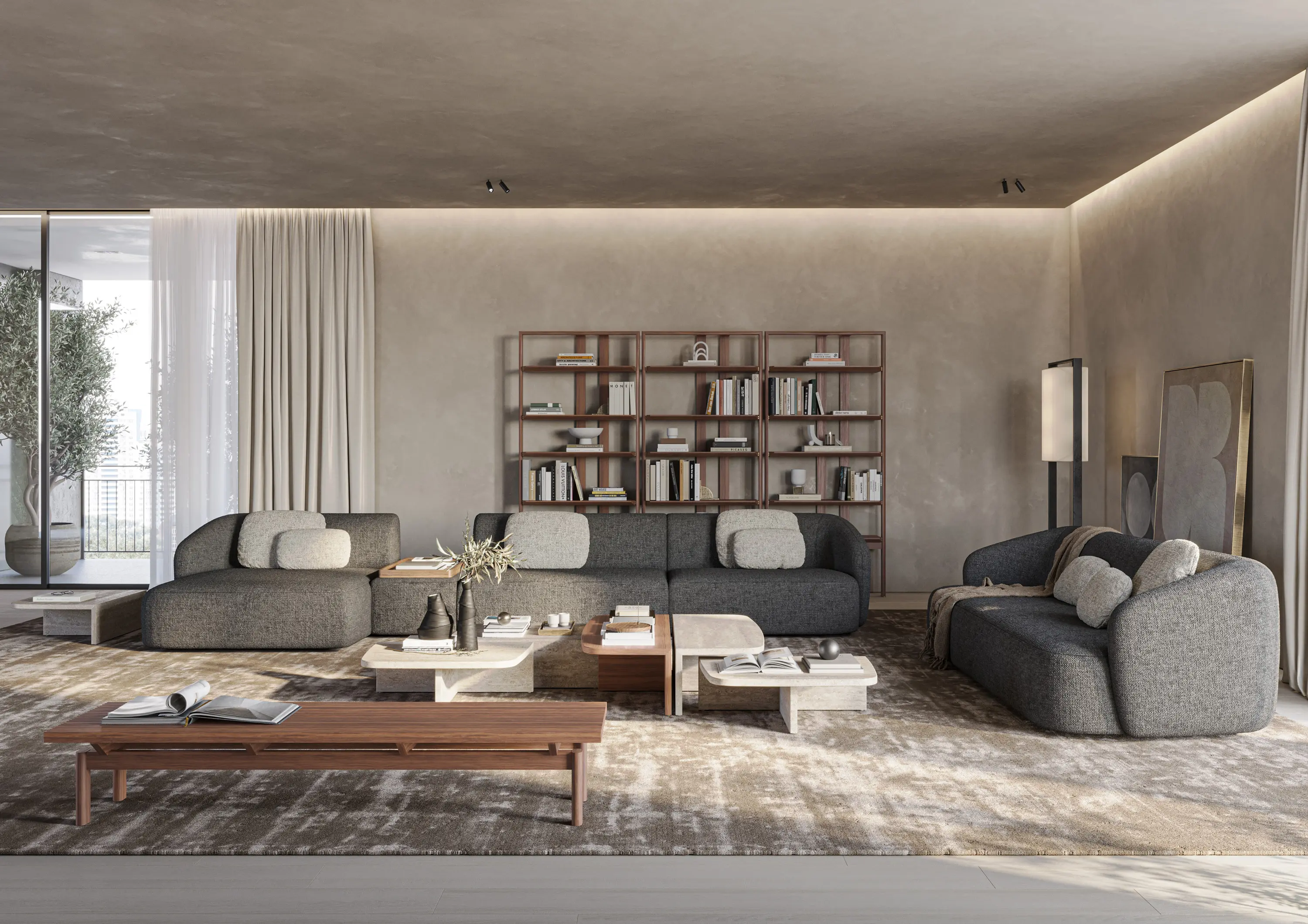 Vibieffe - 85 Shell sofas