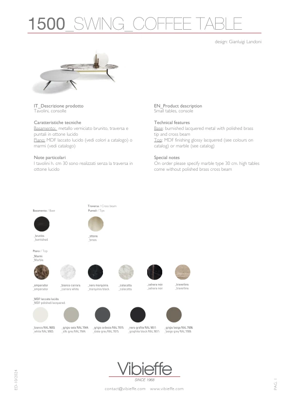 Preview image for the file Swing Coffee Table