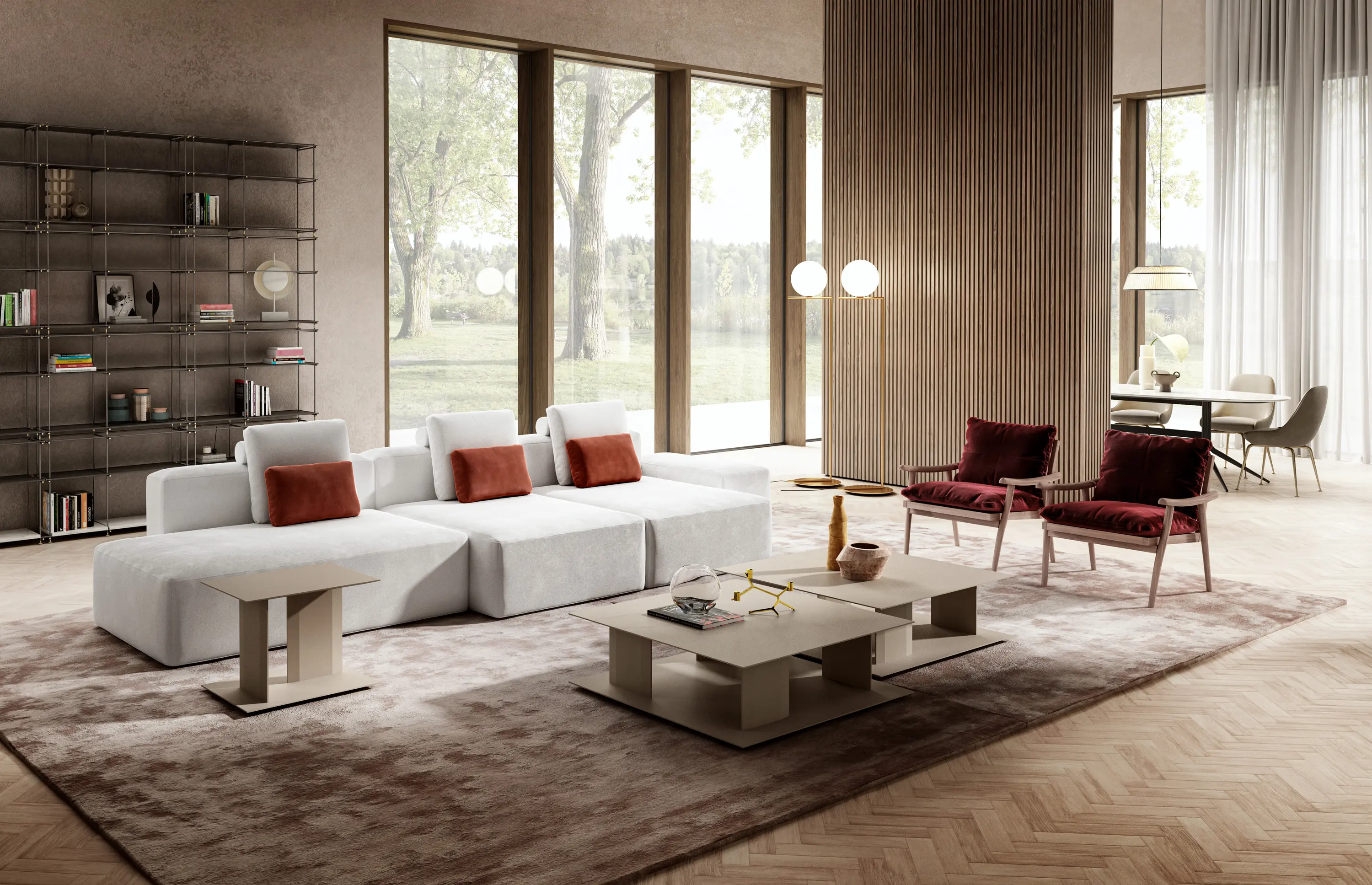 Vibieffe - 200 Cube sofas