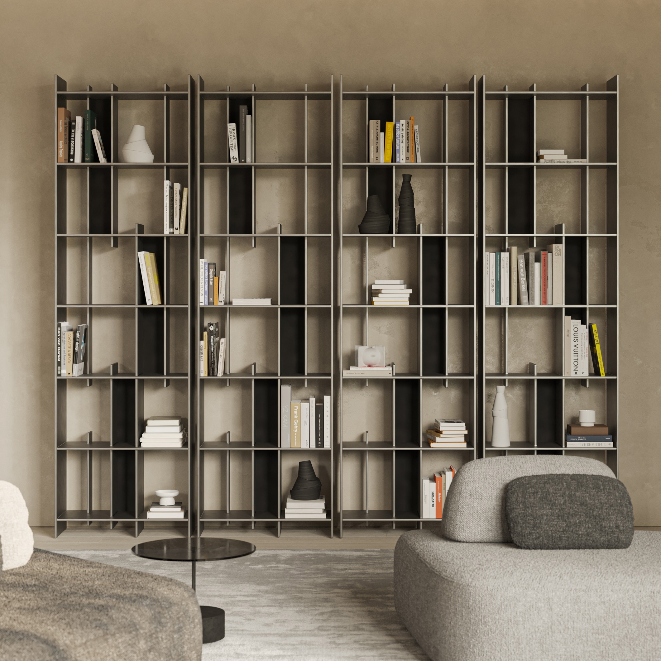 Display product 9950 Street Wall bookcase from manufacturer Vibieffe
