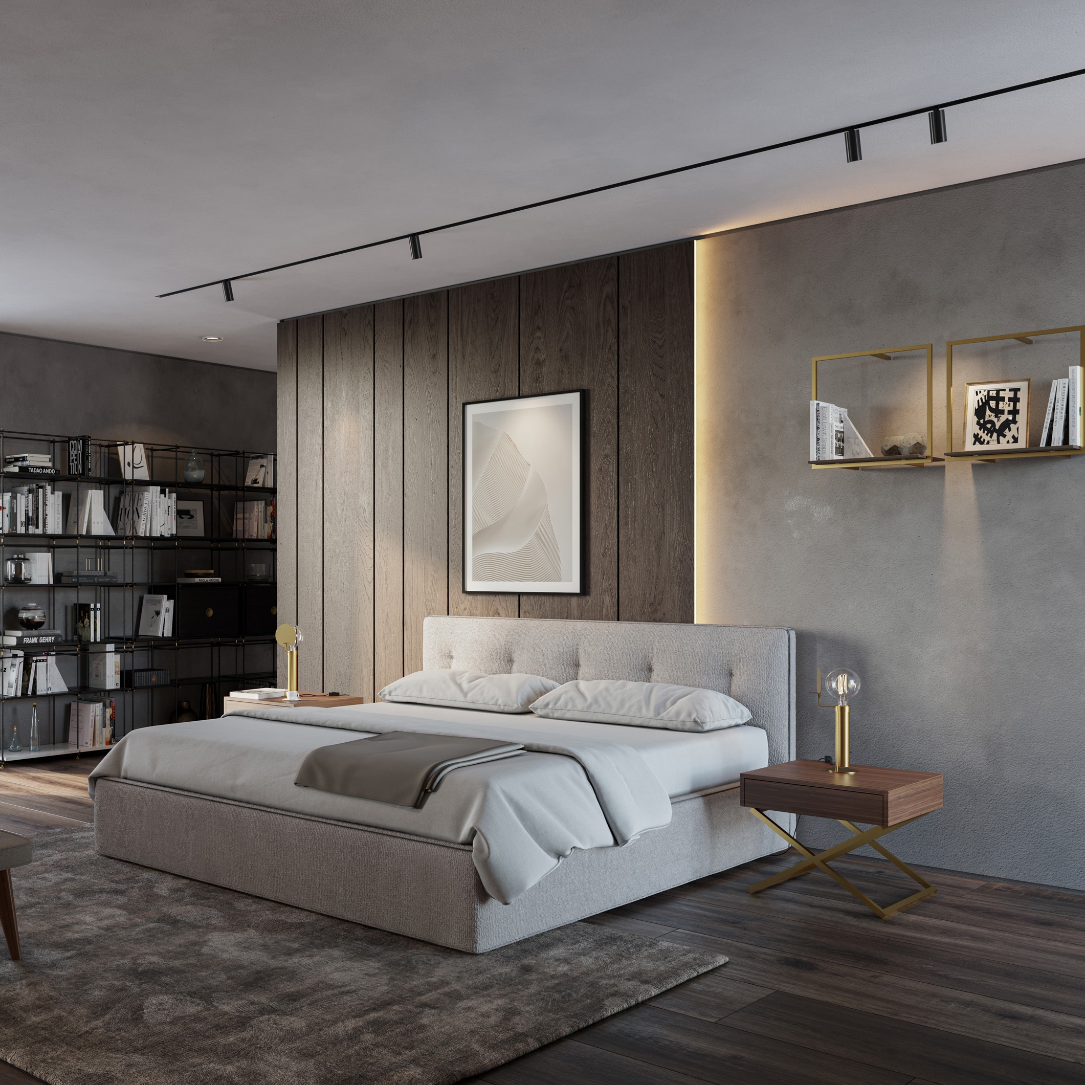Mostra il prodotto 5400 Tangram Bed del produttore Vibieffe