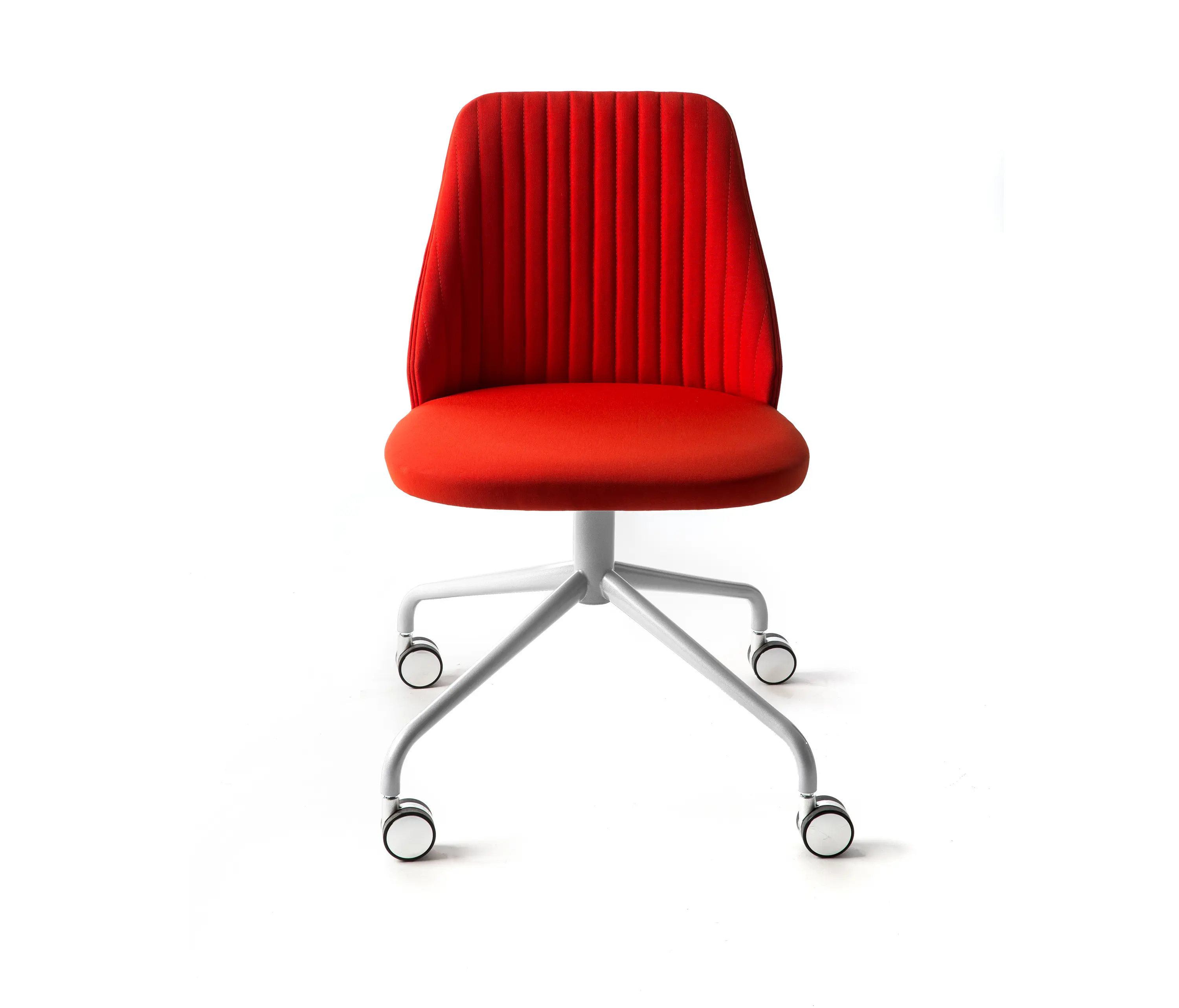 Bross - Break Chaise pivotante avec roulettes