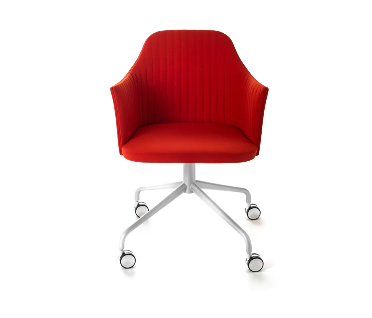 Bross - Break Fauteuil pivotante avec roulettes