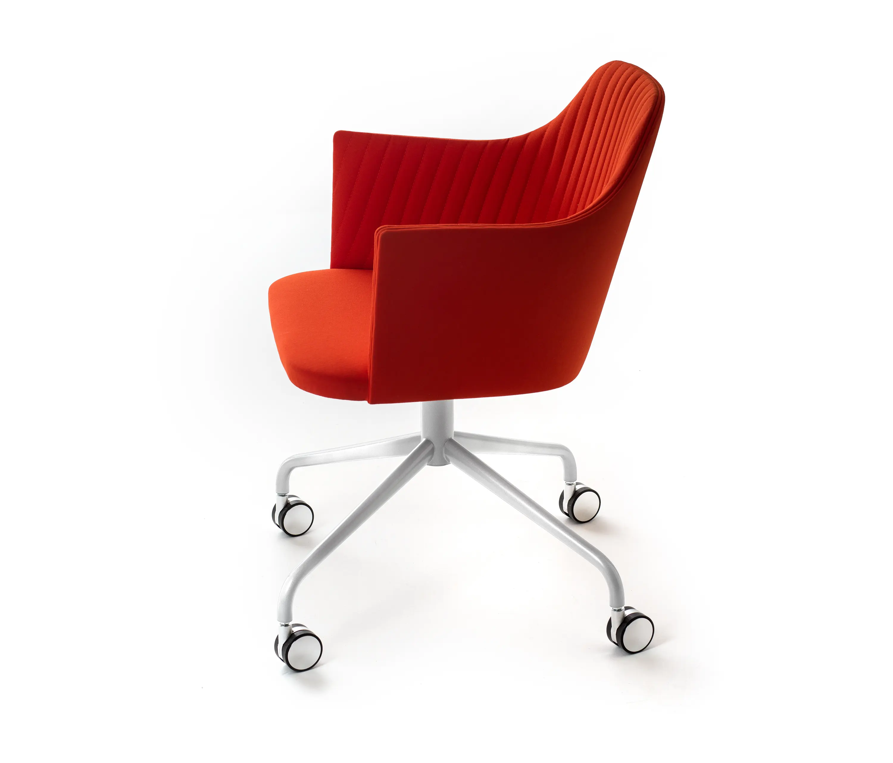 Bross - Break Fauteuil pivotante avec roulettes