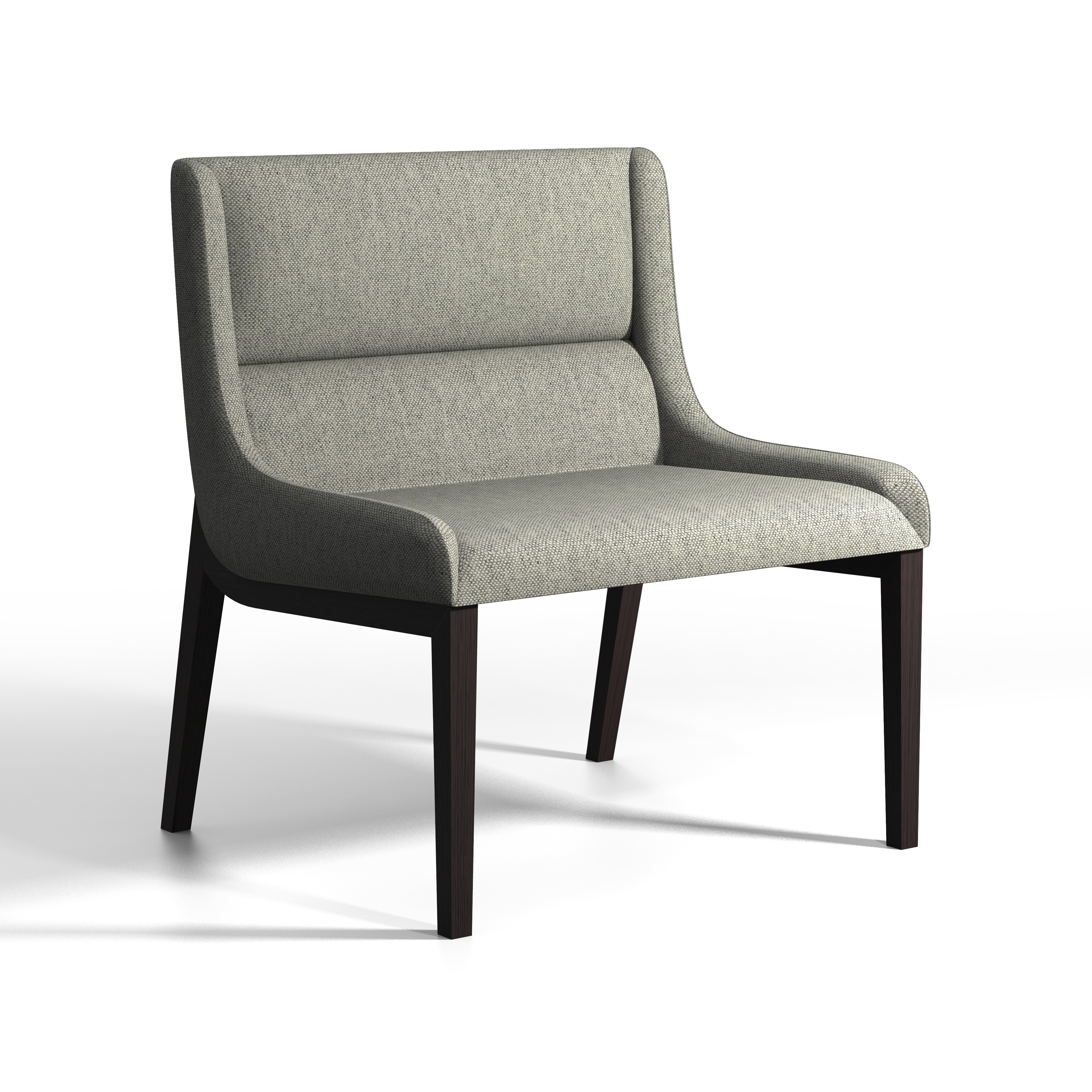 Display product aris dining - Armchair low, no armrest from manufacturer Rossin srl