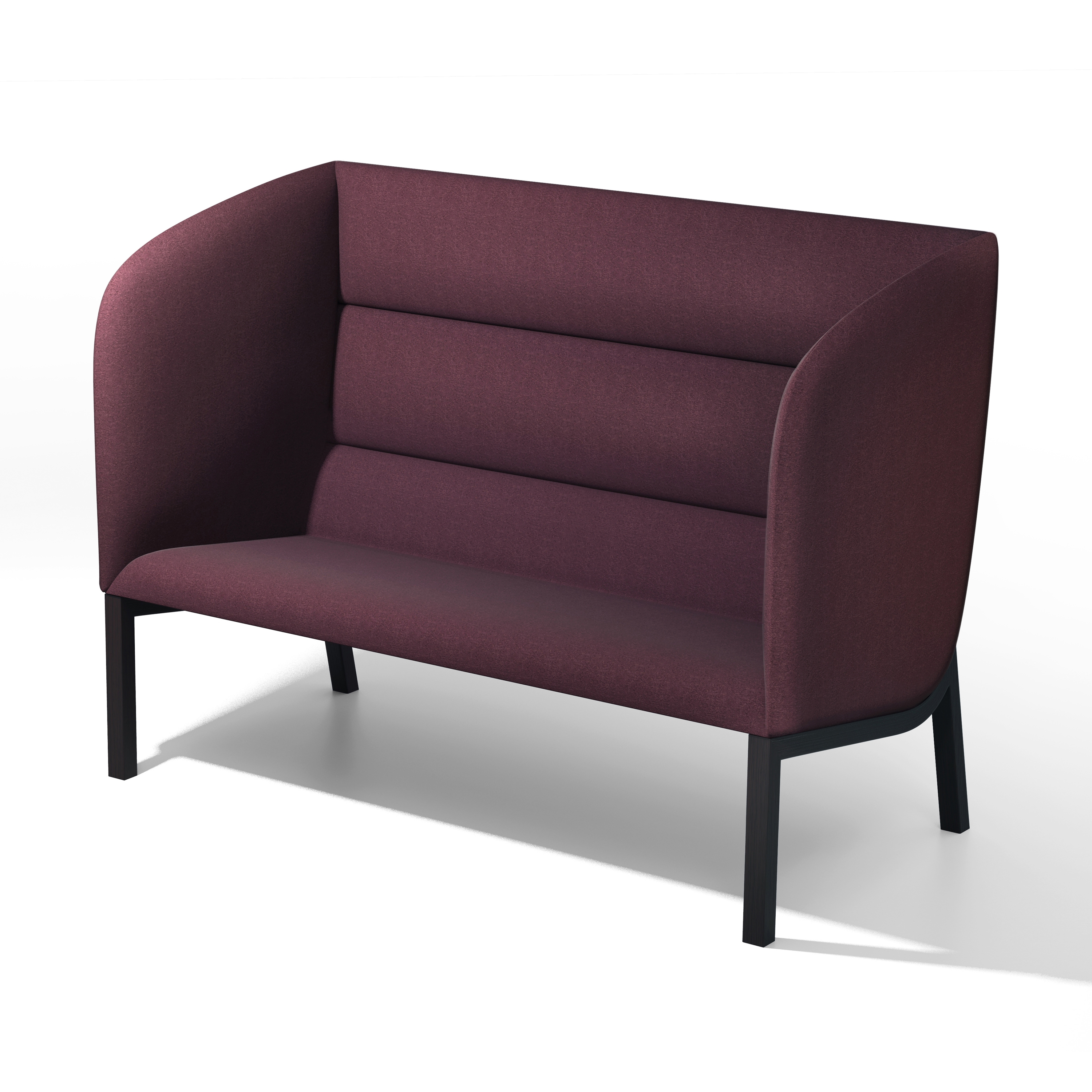 Mostra il prodotto aris lounge - Divano 2 posti alto,braccioli chiusi del produttore Rossin srl
