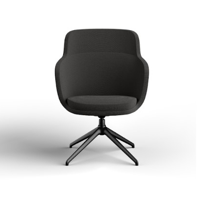 Mostra il prodotto cleo mini alta - imbottitura liscia, base girevole del produttore Rossin srl