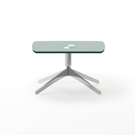 Display product coco - Coffee table, top in glass from manufacturer Rossin srl
